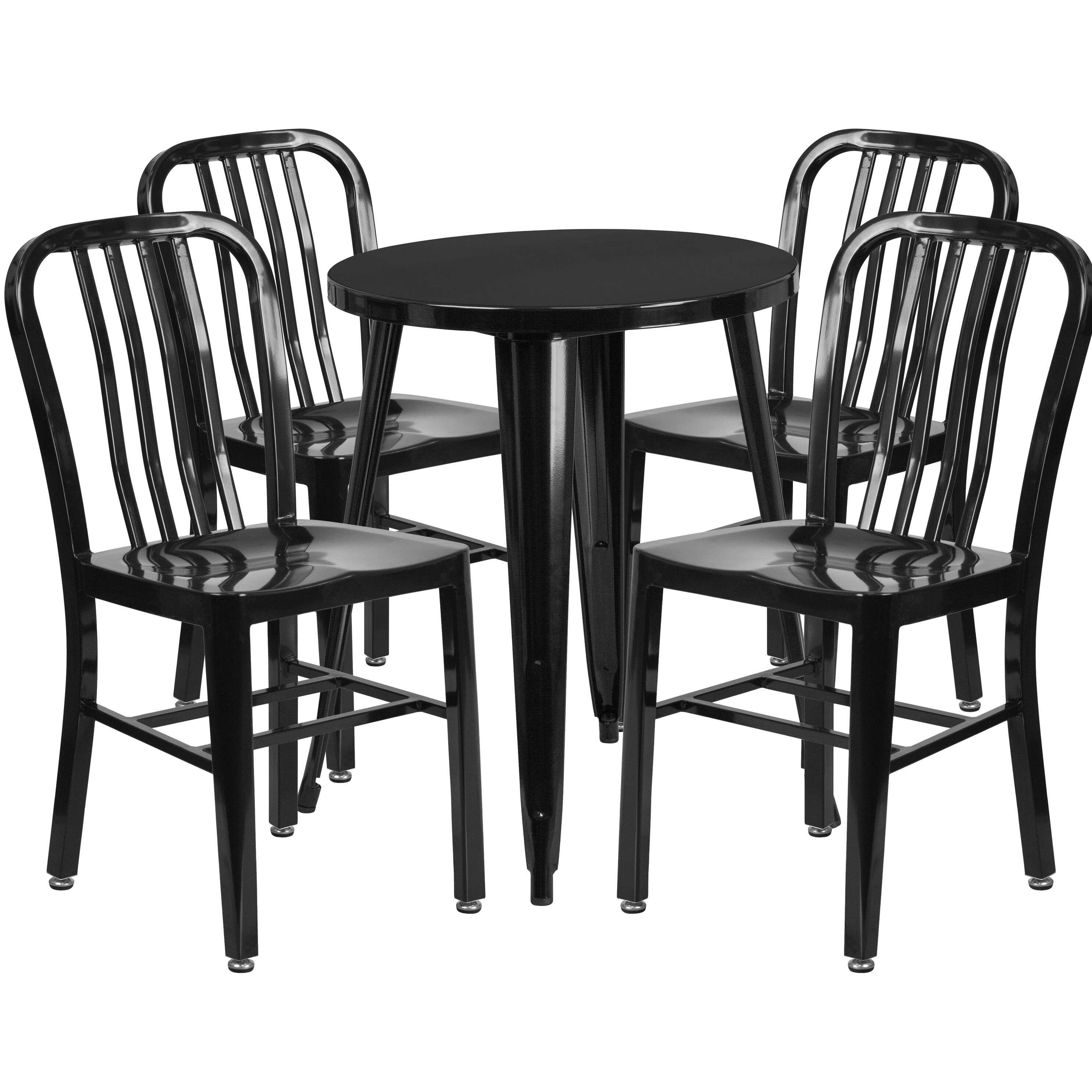 Flash-Furniture-Metal-Indoor/Outdoor-5-Piece-Dining-Set-...