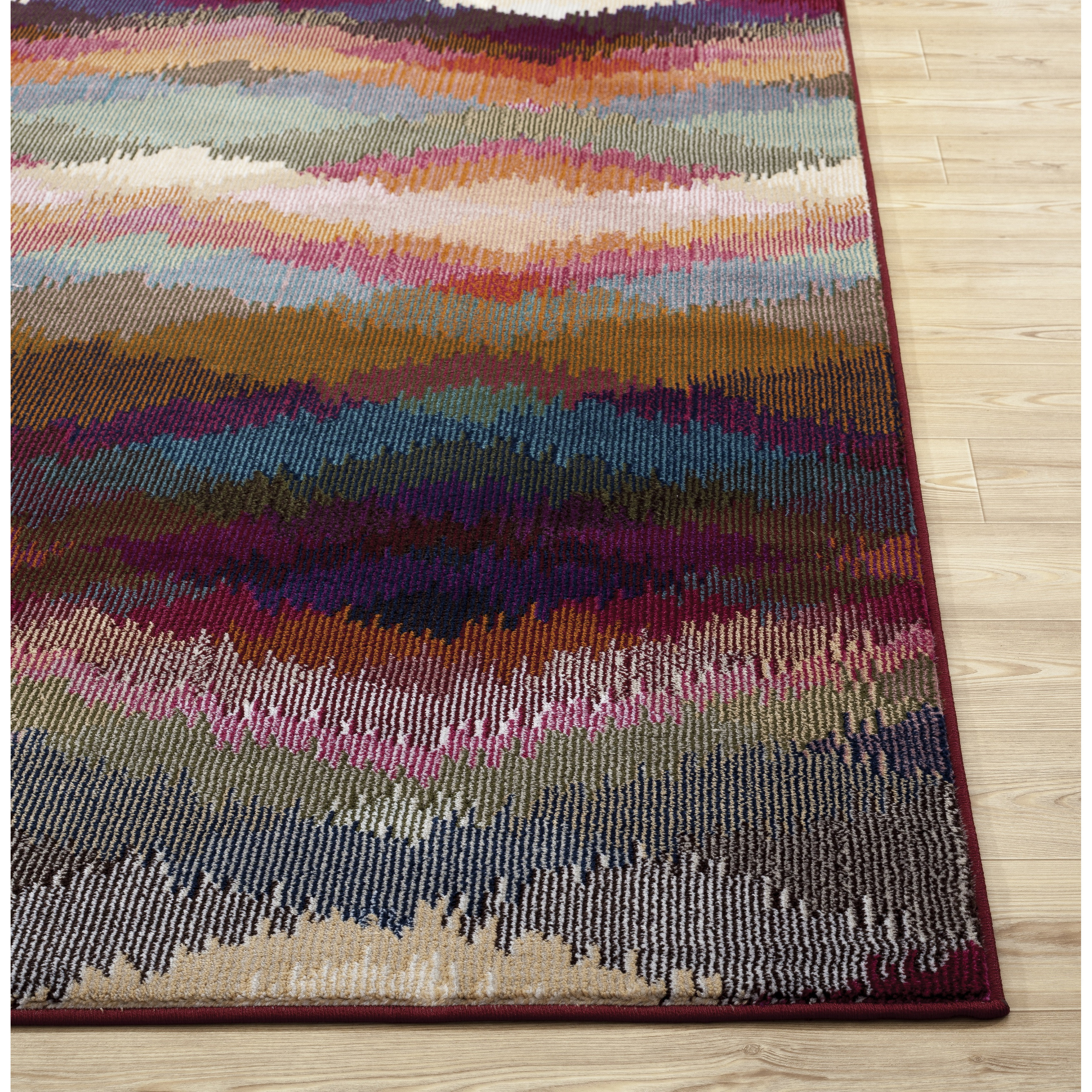 World Rug Gallery Loft Multicolor Area Rug & Reviews Wayfair