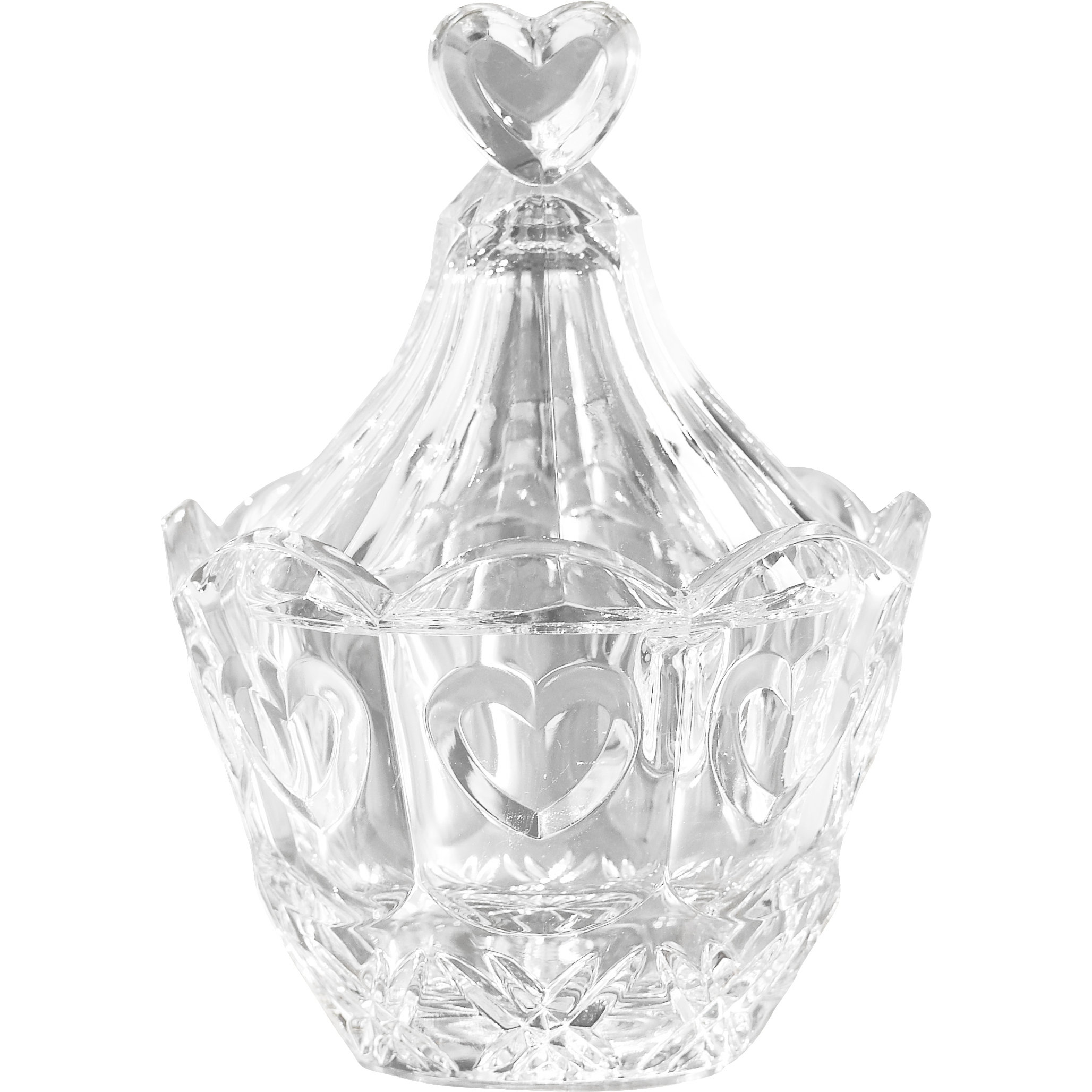 Fifth Avenue Crystal Sweatheart Candy Jar with Lid Wayfair