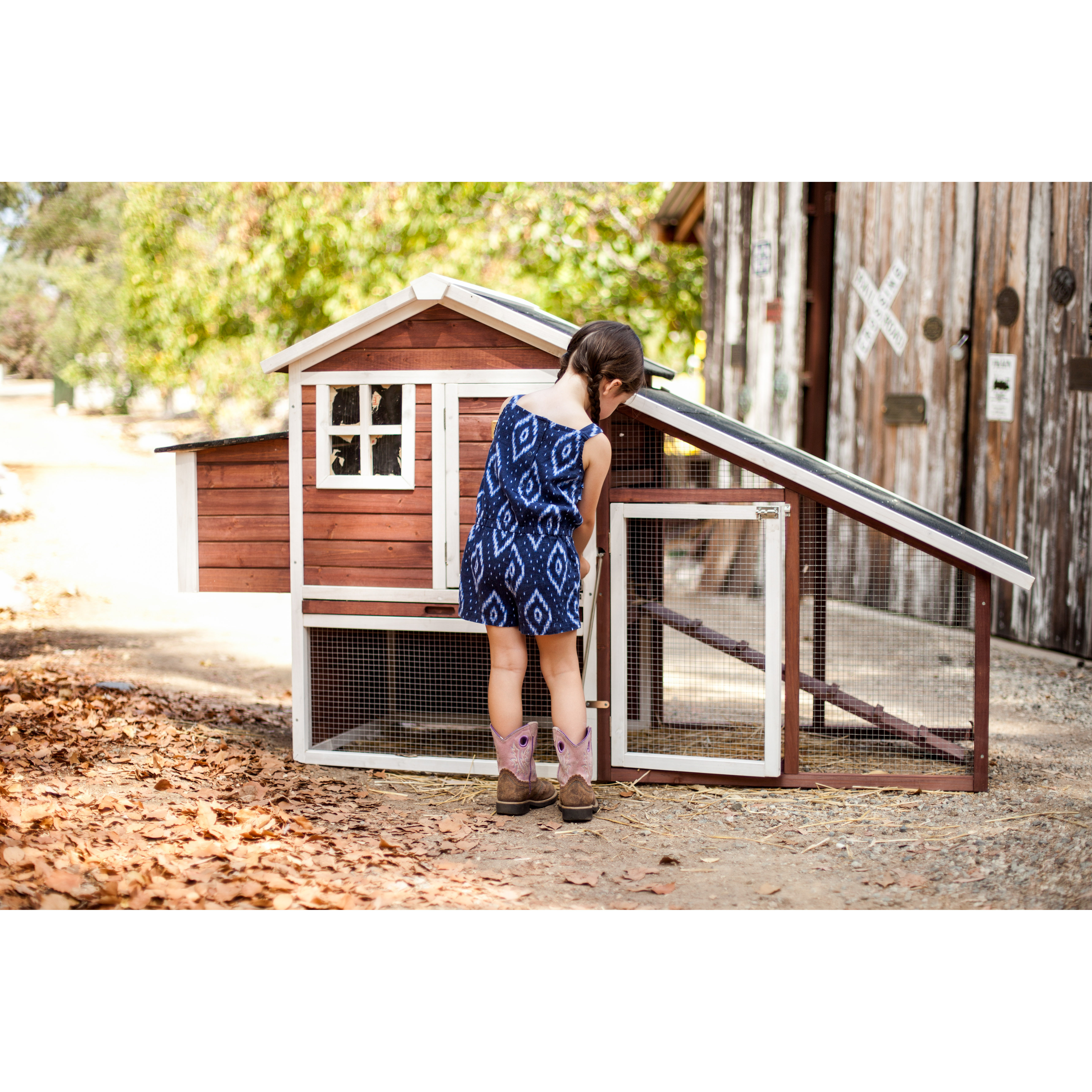 Advantek The Farm House Chicken Coop & Reviews Wayfair