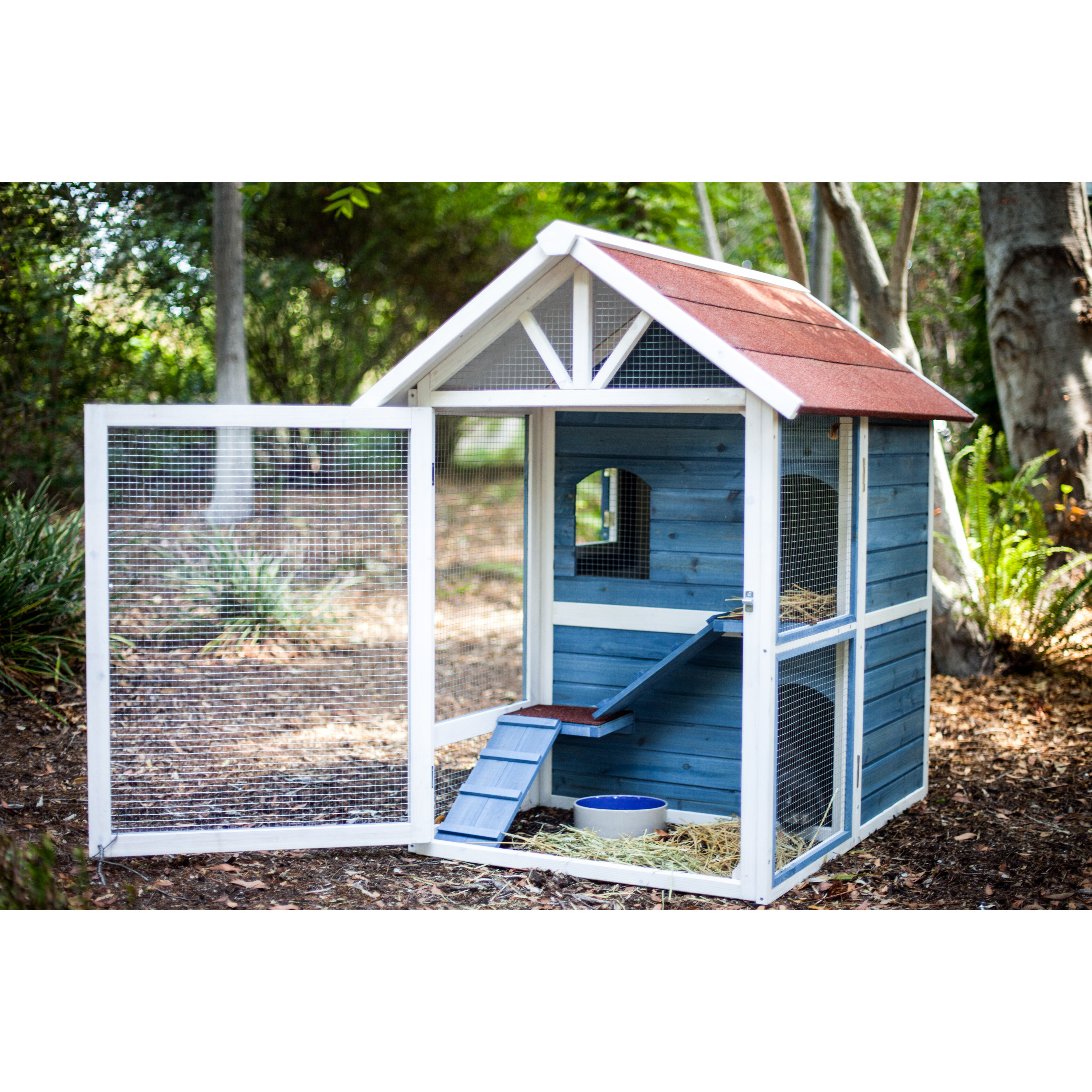 Advantek Row House Rabbit Hutch & Reviews Wayfair