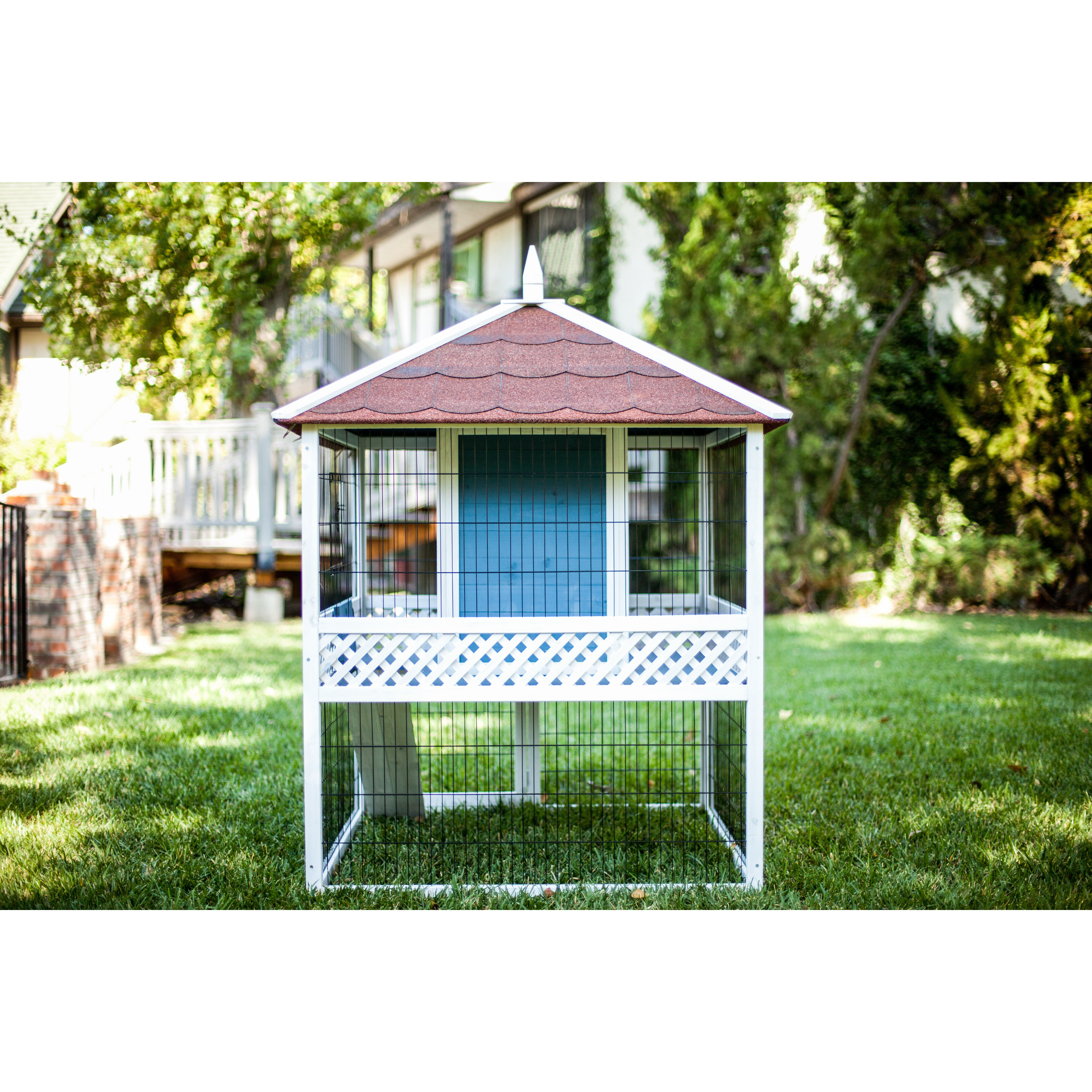 Advantek Pointe Elizabeth Pagoda Rabbit Hutch Wayfair