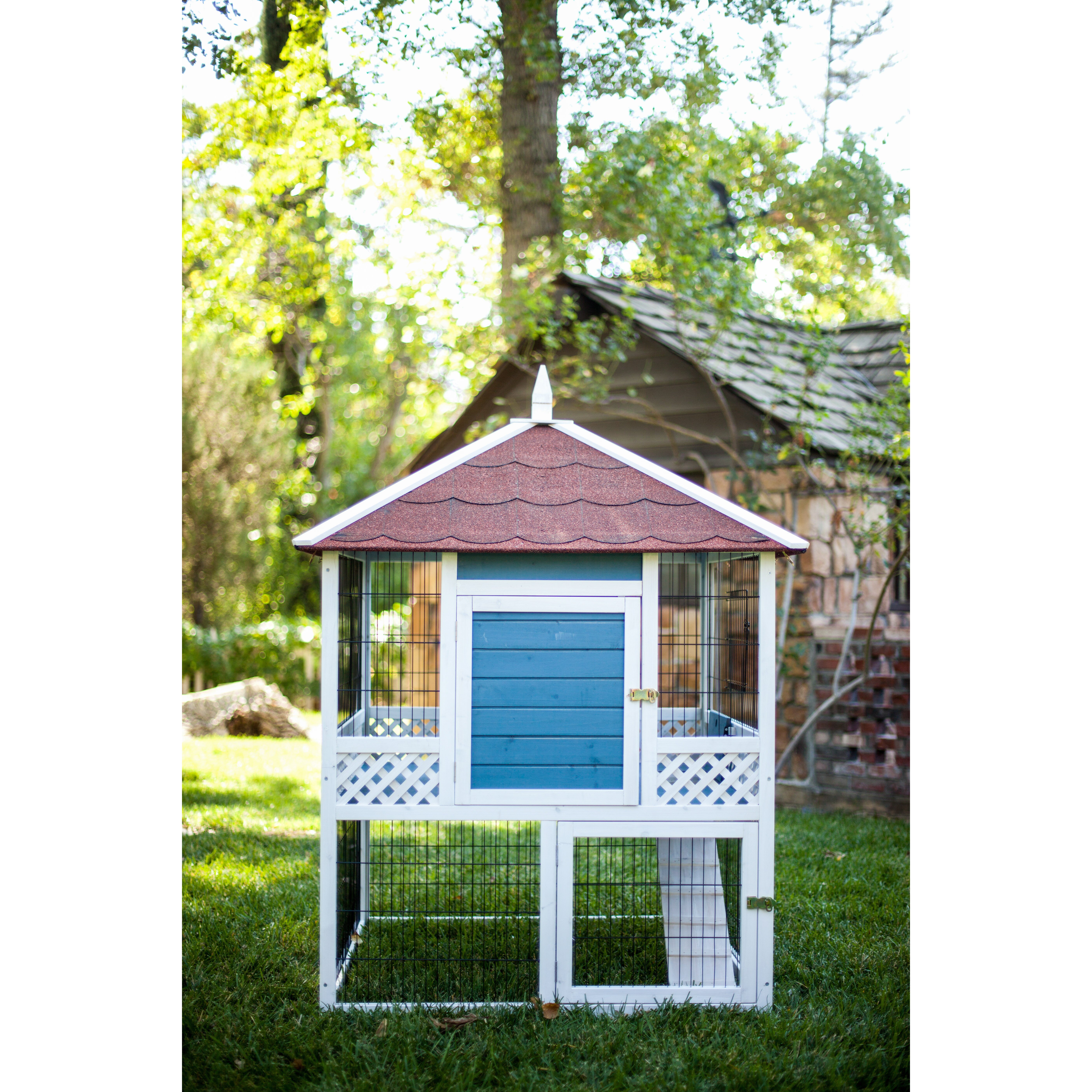 Advantek Pointe Elizabeth Pagoda Rabbit Hutch Wayfair