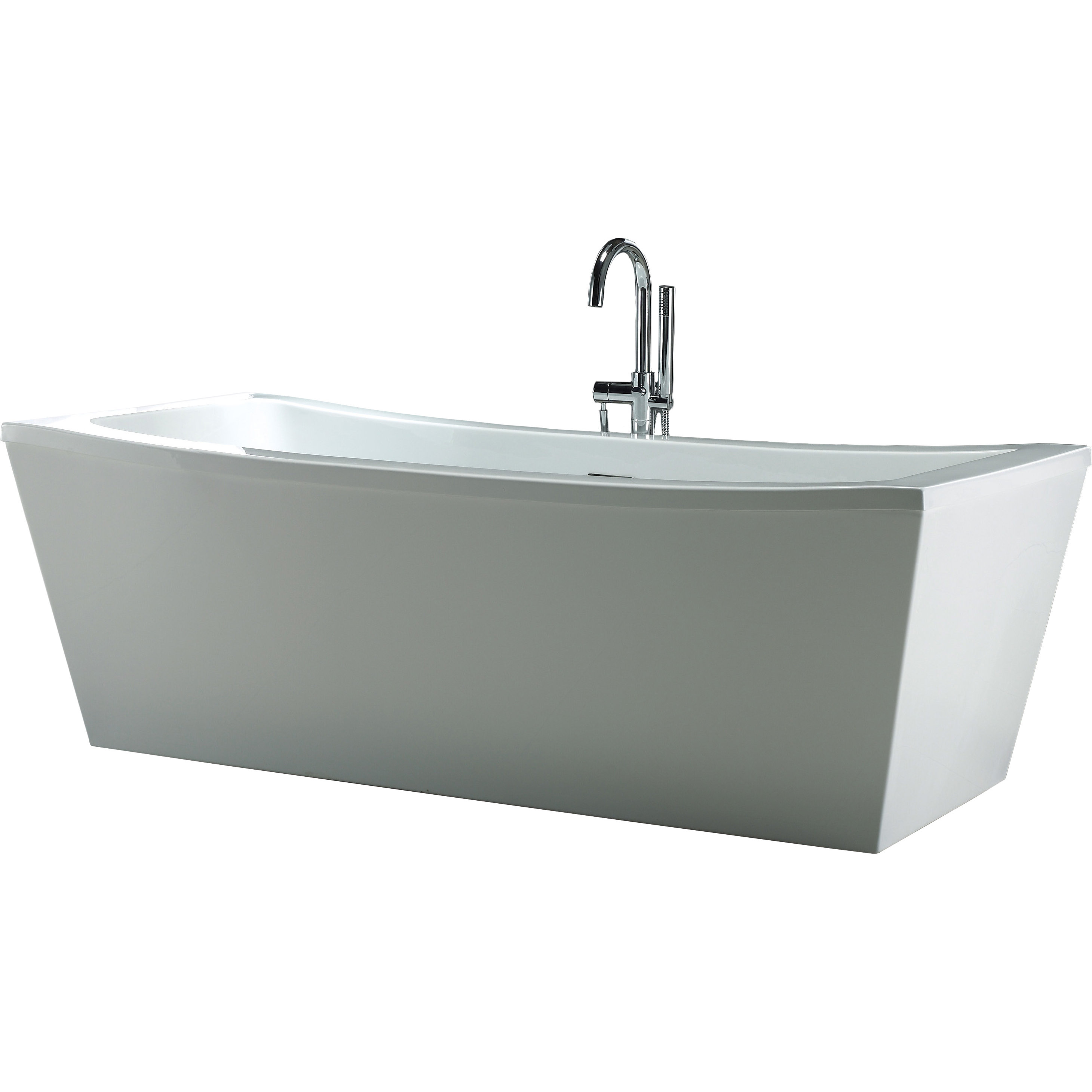 Ove Decors Terra 70" x 34.25" Soaking Bathtub & Reviews Wayfair