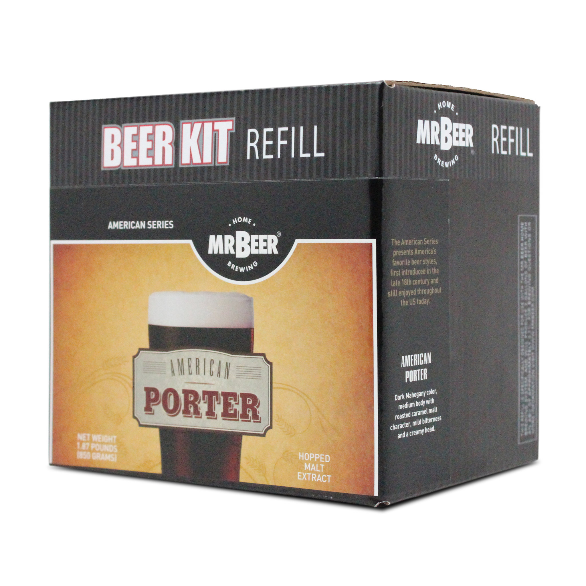 Mr. Beer Mr. Beer American Porter Beer Making Refill Kit Wayfair