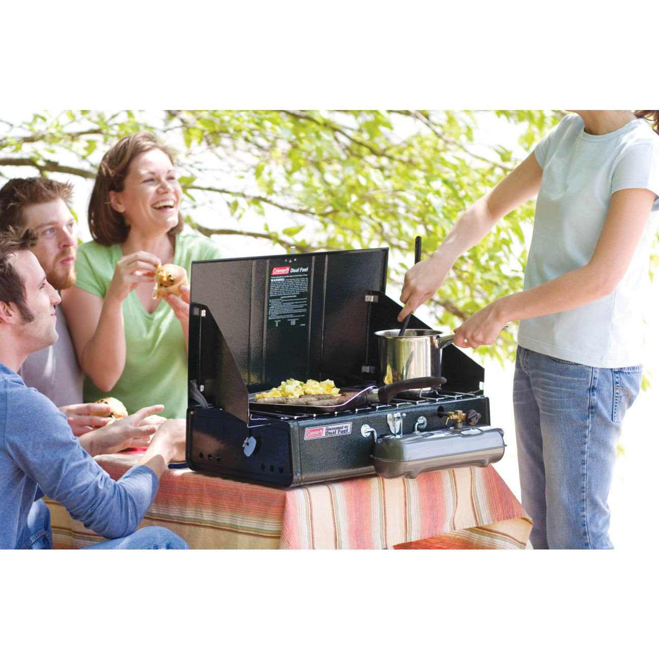 Coleman Powerhouse 2 Burner Dual Fuel Stove Wayfair