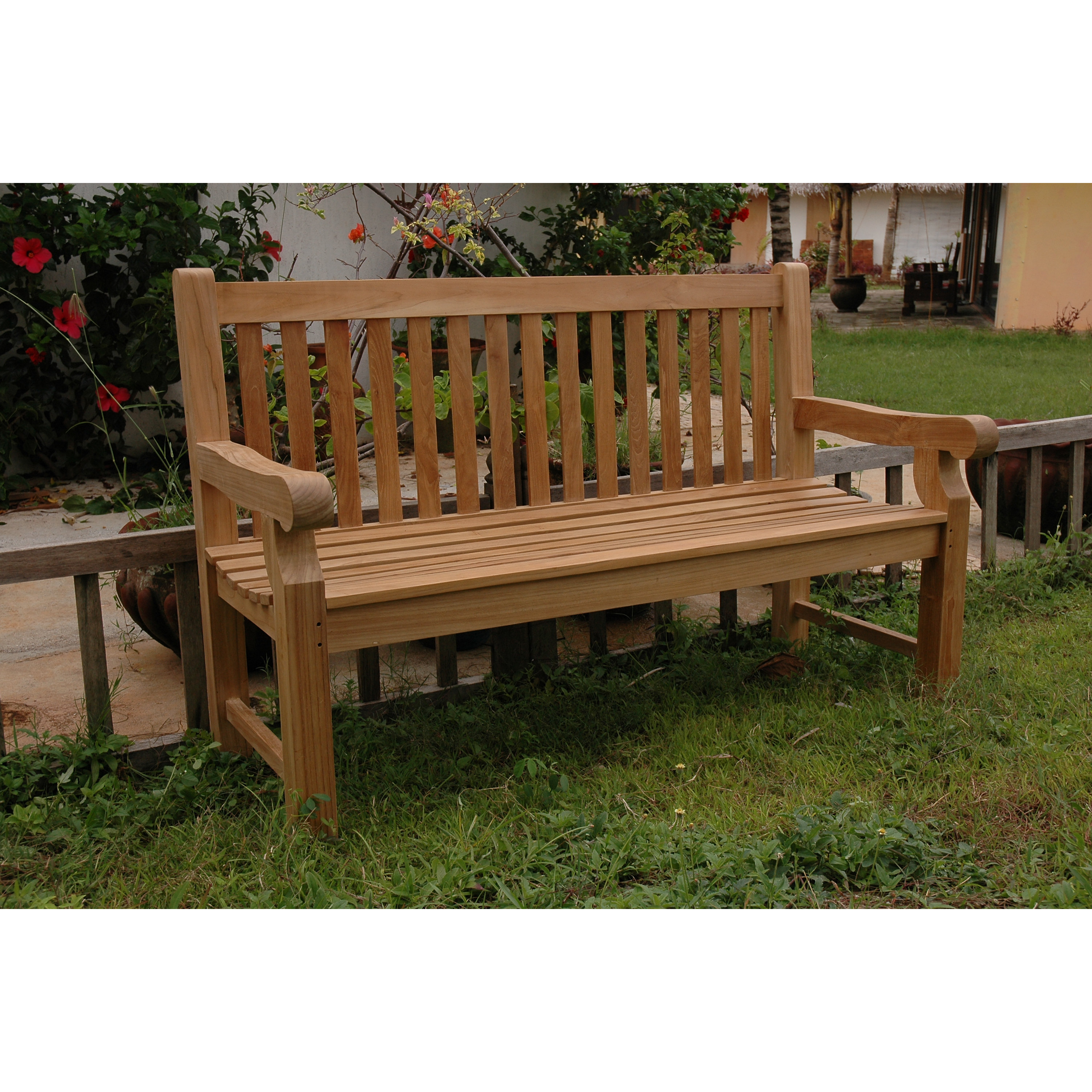 Anderson Teak Devonshire Teak Garden Bench Reviews Wayfair   Anderson Teak Devonshire Teak Garden Bench BH 705S 