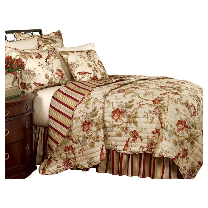 Waverly Charleston Chirp Quilt Set & Reviews Wayfair