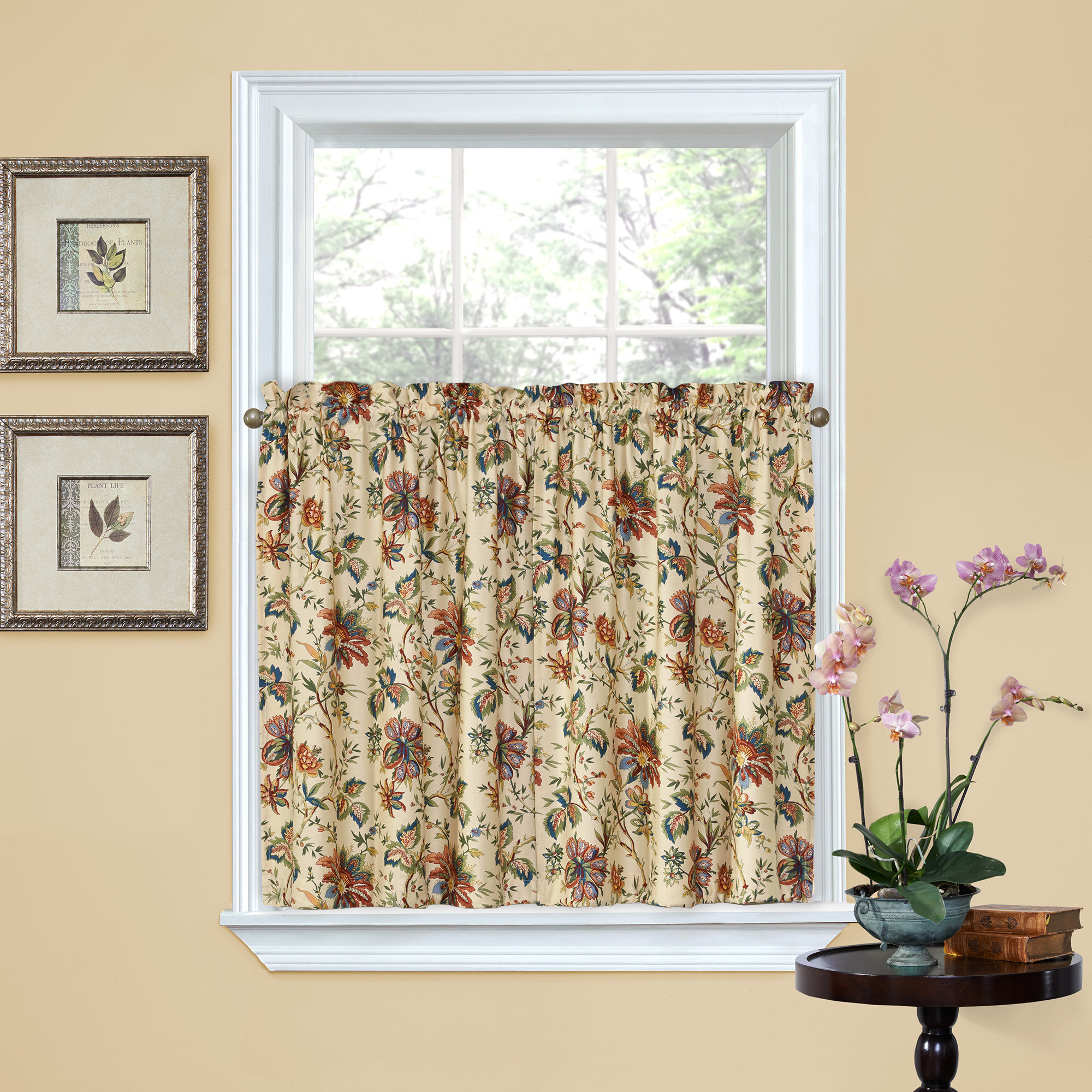 Waverly Felicite Tier Curtain & Reviews Wayfair