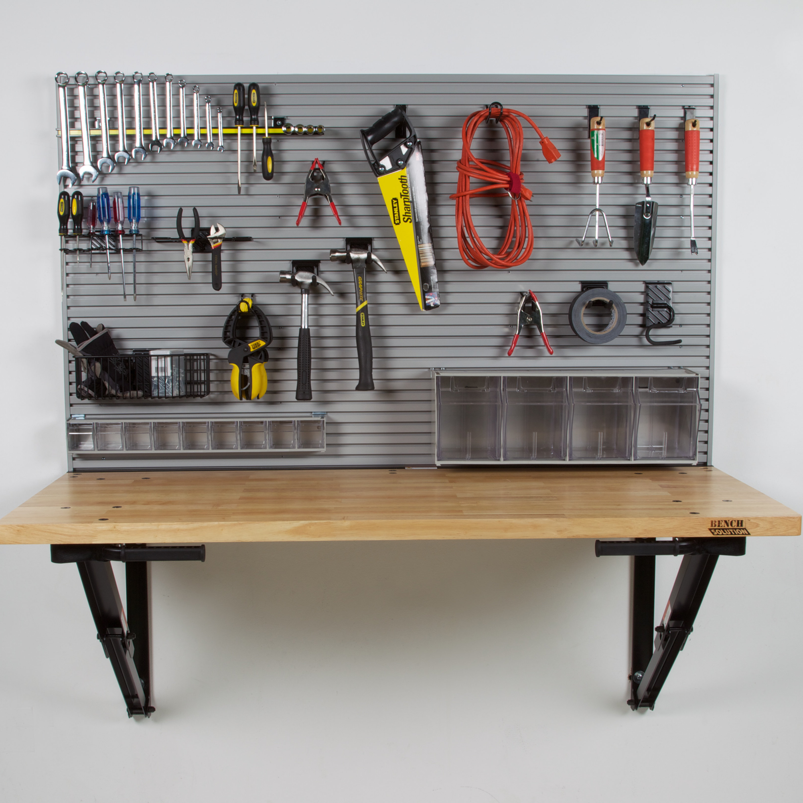 Bench Solution Standard Hardwood Top Workbench & Reviews Wayfair