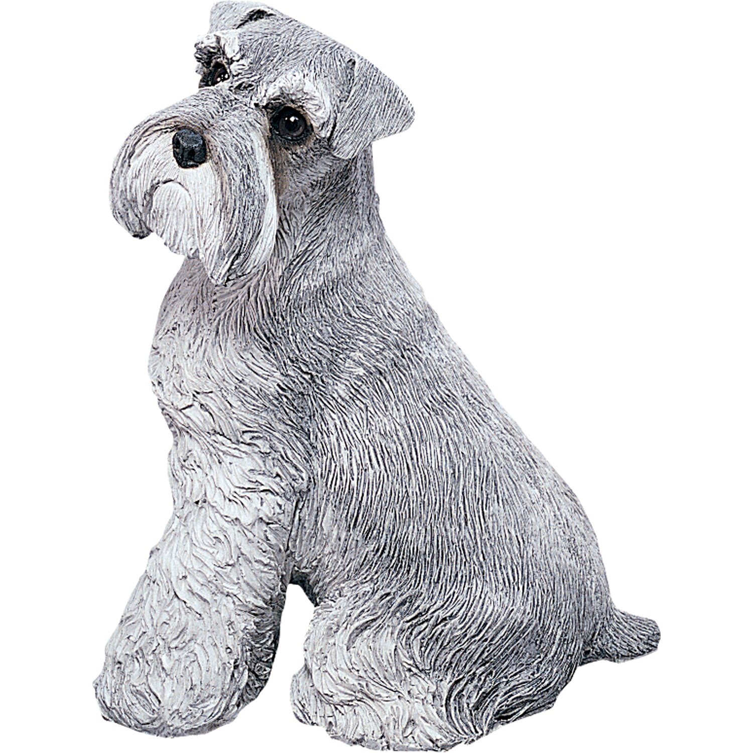 schnauzer garden ornament