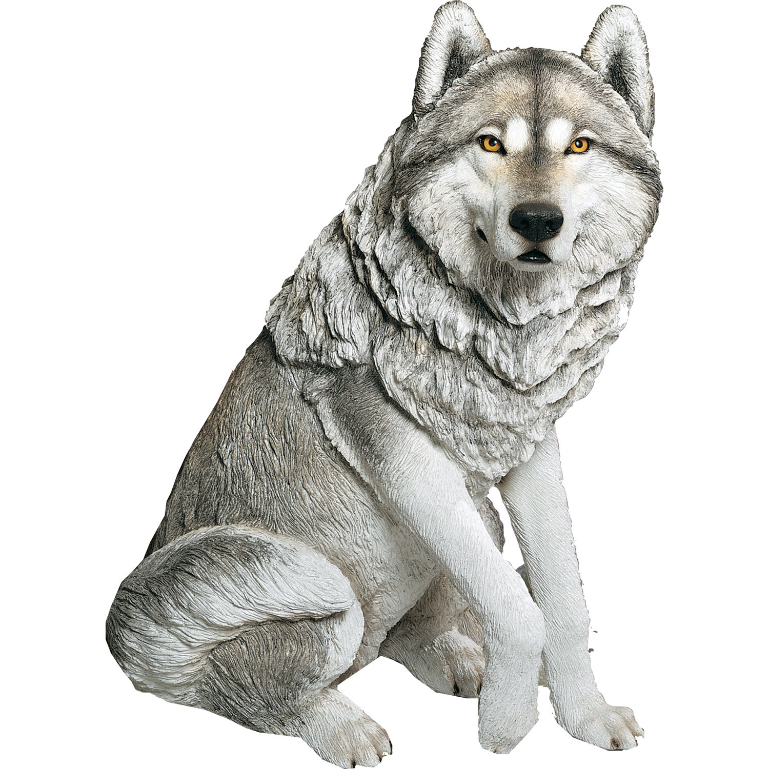 Sandicast Life Size Large Wolf Statue & Reviews | Wayfair