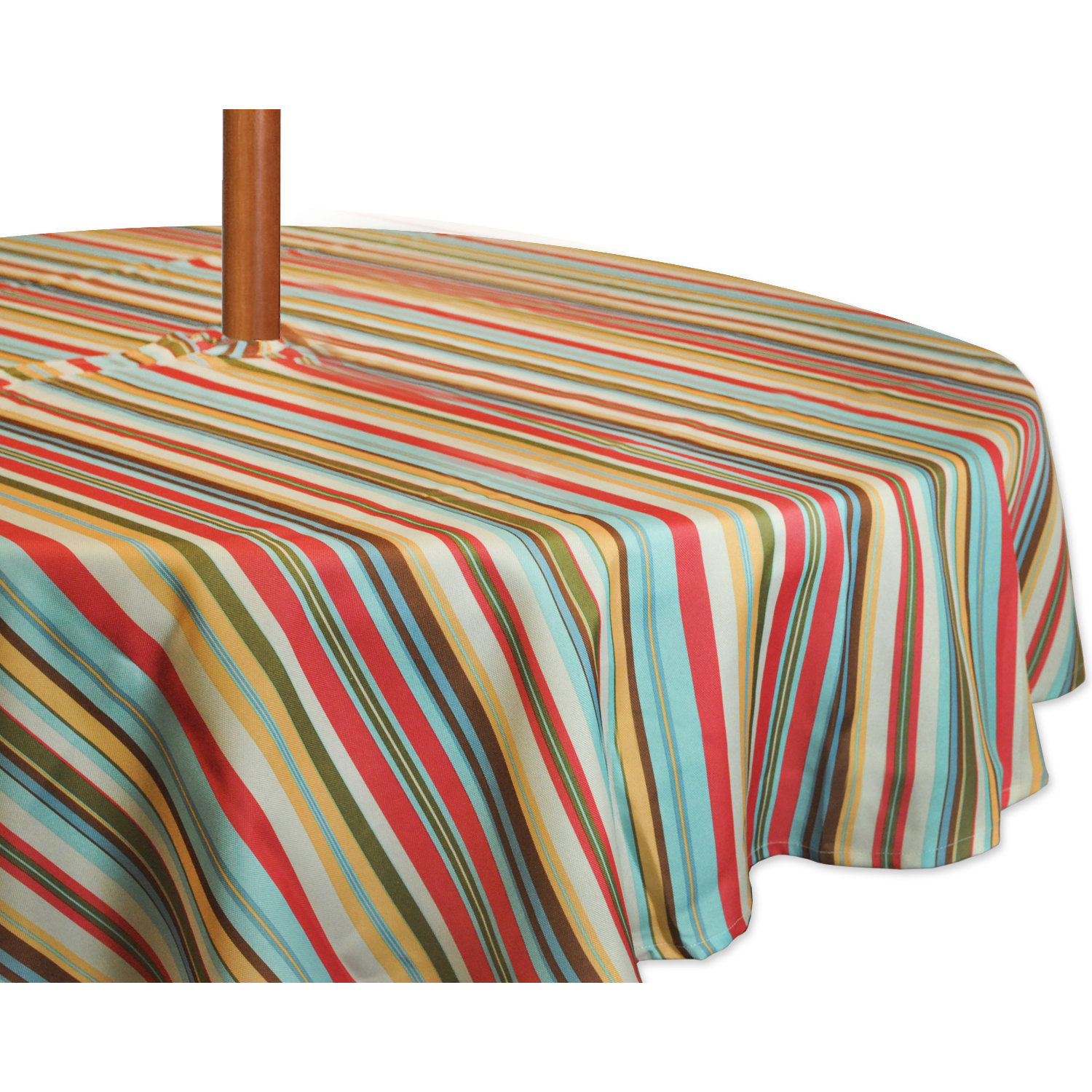 design imports stripe umbrella tablecloth wayfair design imports stripe umbrella tablecloth wayfair