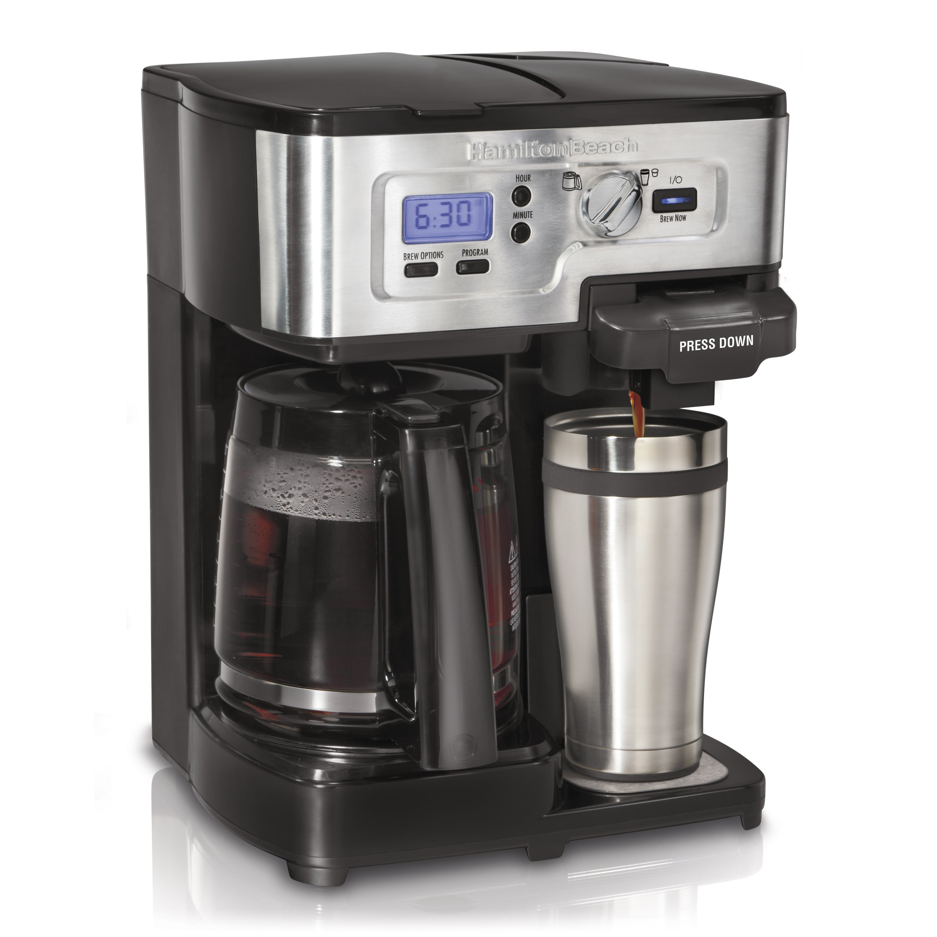 Hamilton Beach FlexBrew 2 Way Coffee Maker & Reviews Wayfair