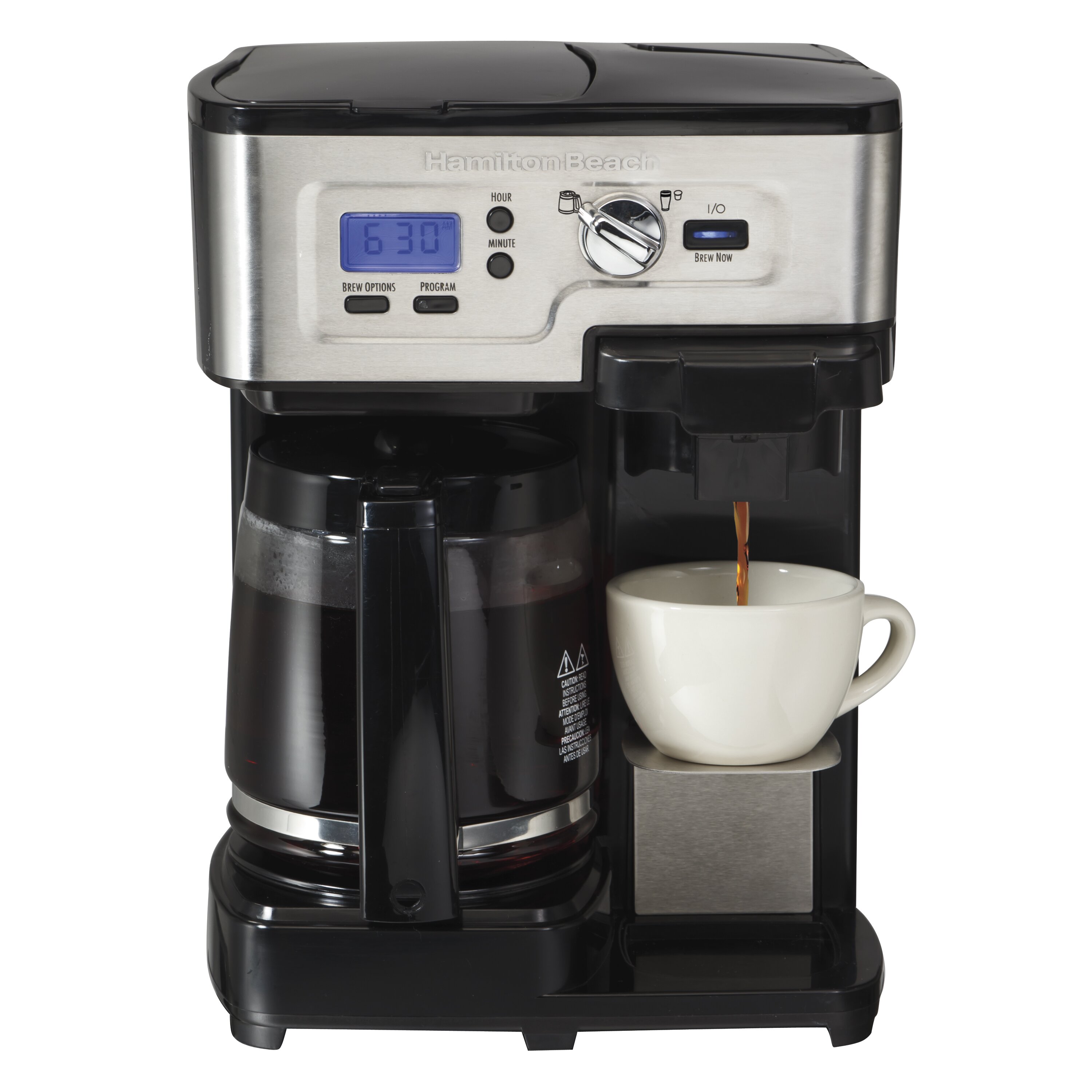 Hamilton Beach FlexBrew 2 Way Coffee Maker & Reviews | Wayfair