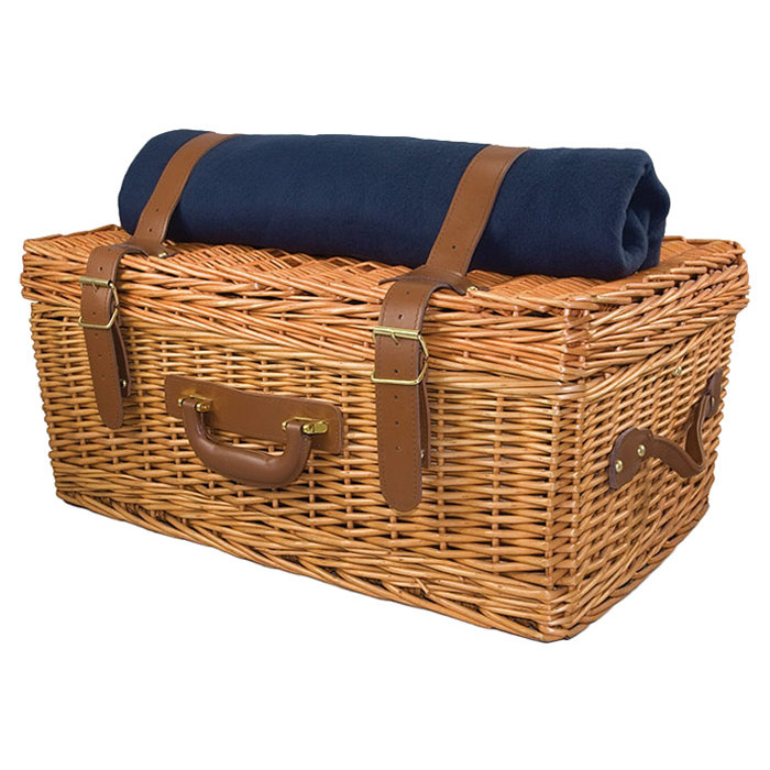 Picnic Time Windsor Picnic Basket & Reviews Wayfair