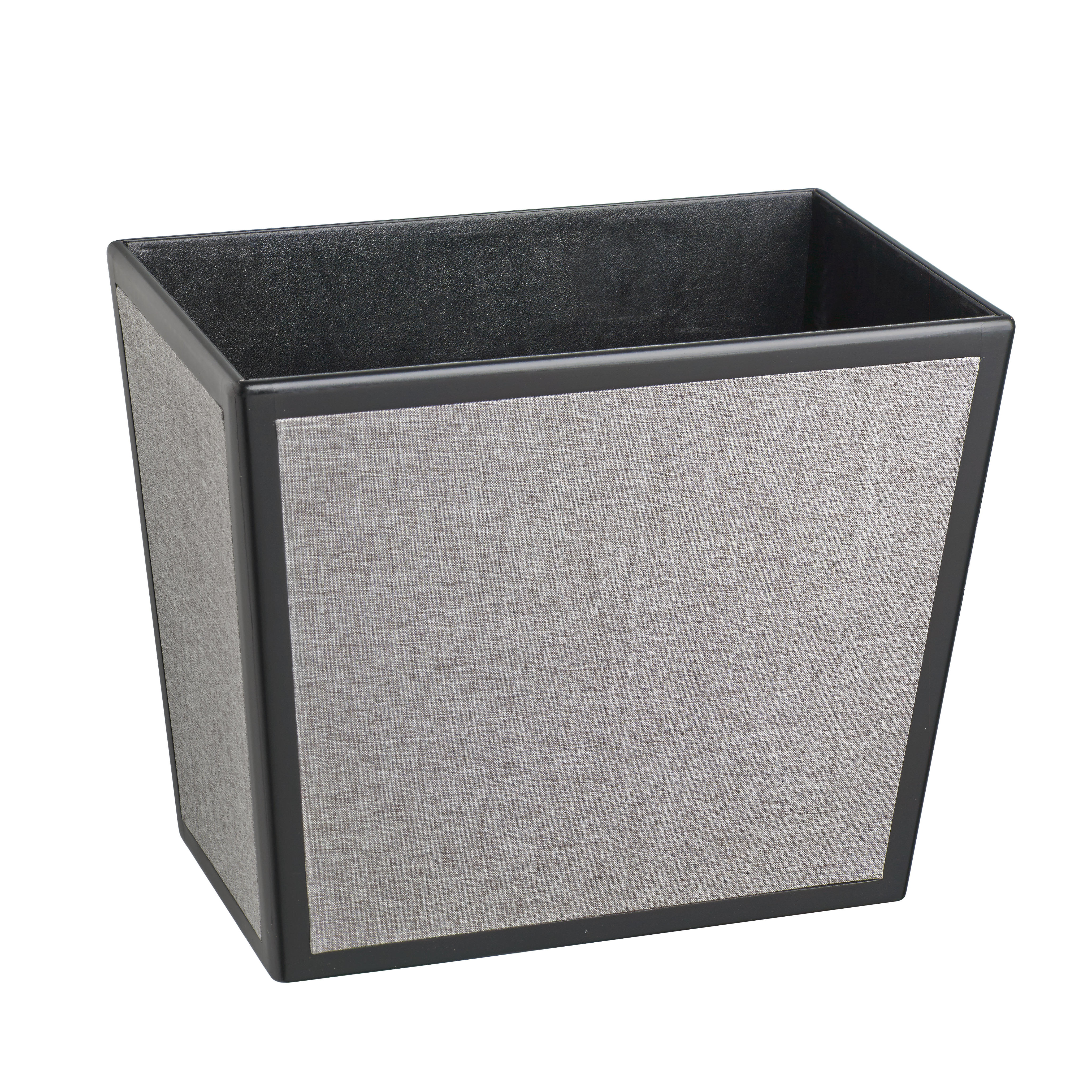 Kraftware Bath and Home 3.25Gal Frieze Rectangular Waste Basket