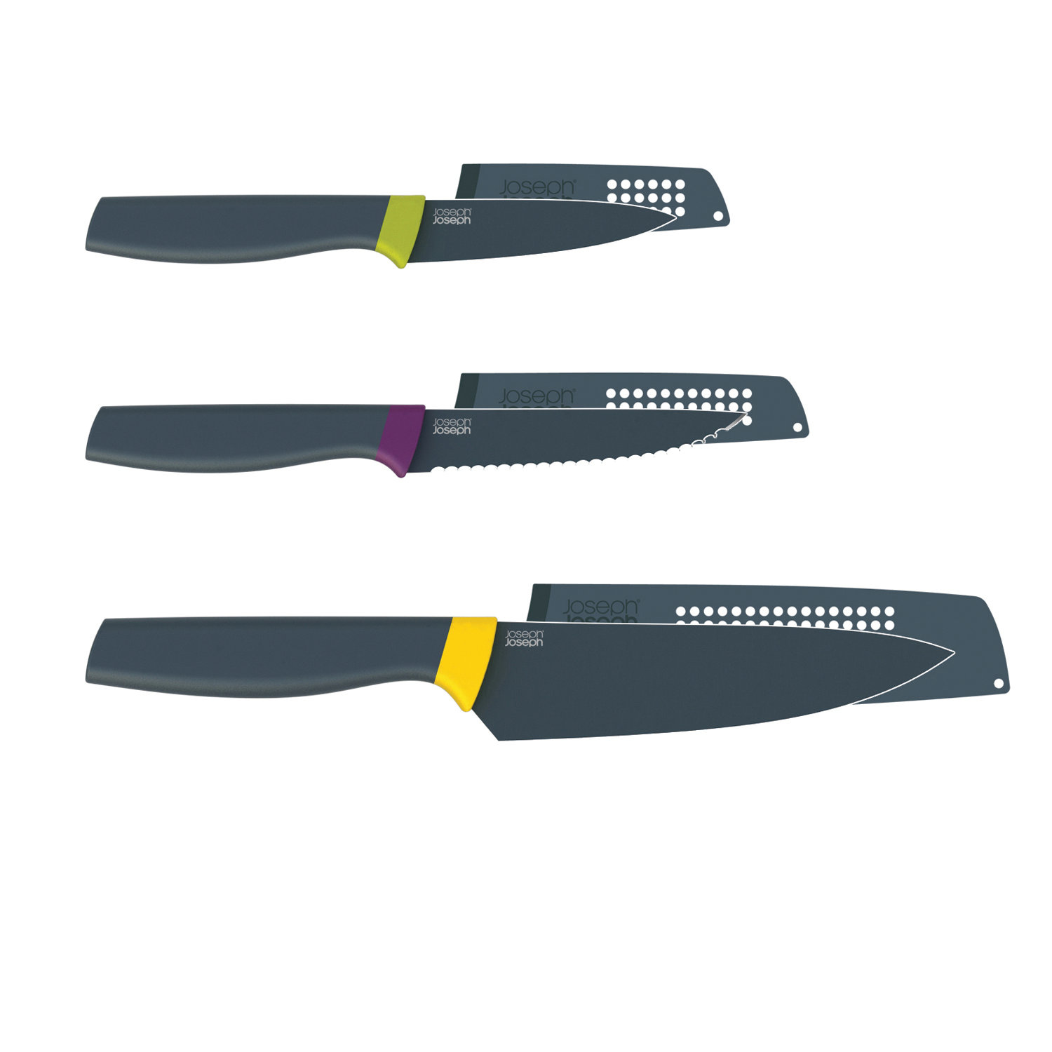Joseph Joseph Elevate 3 Piece Knife Set Wayfair