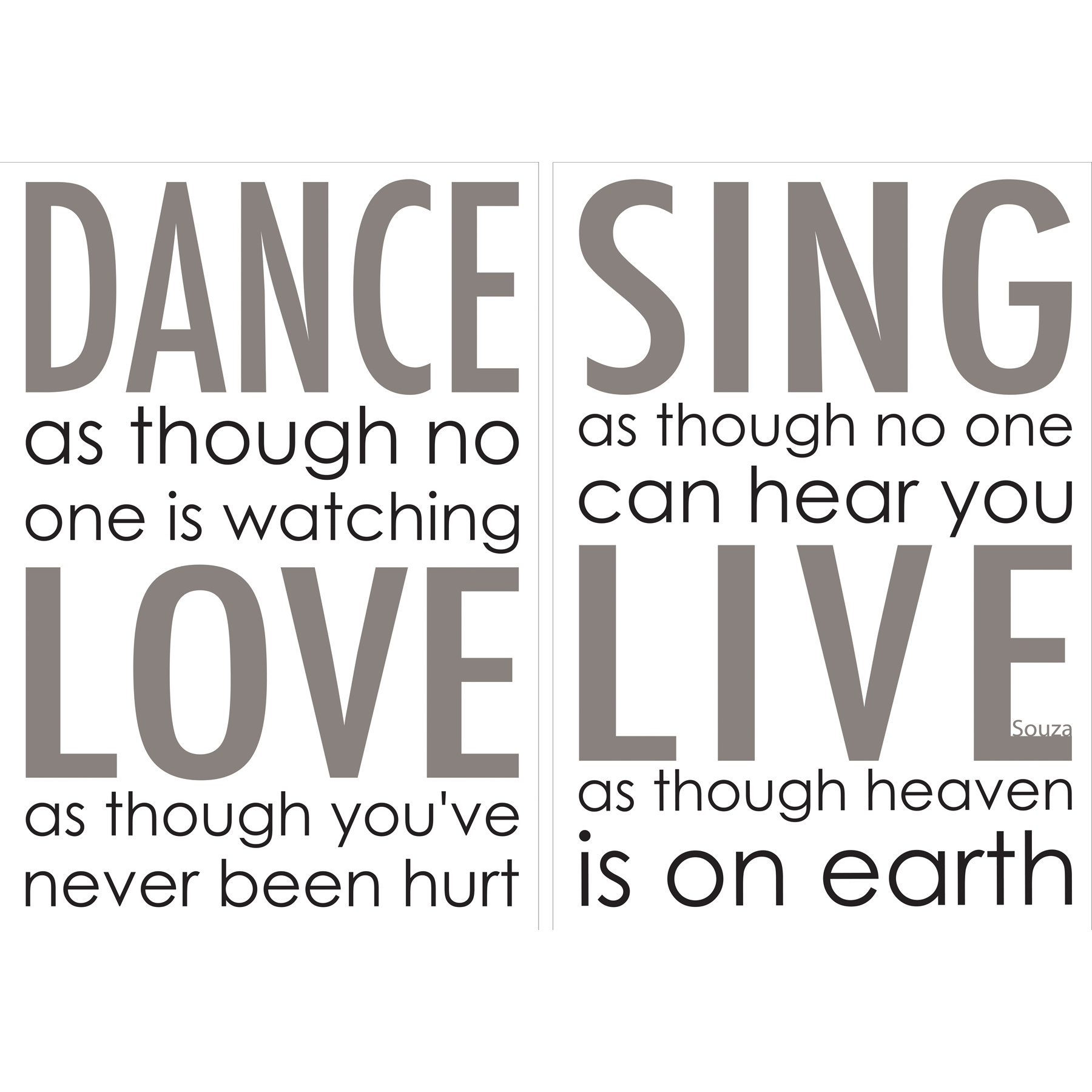 WallPops! Home Decor Line Dance Love Sing Quote Wall Decal Wayfair