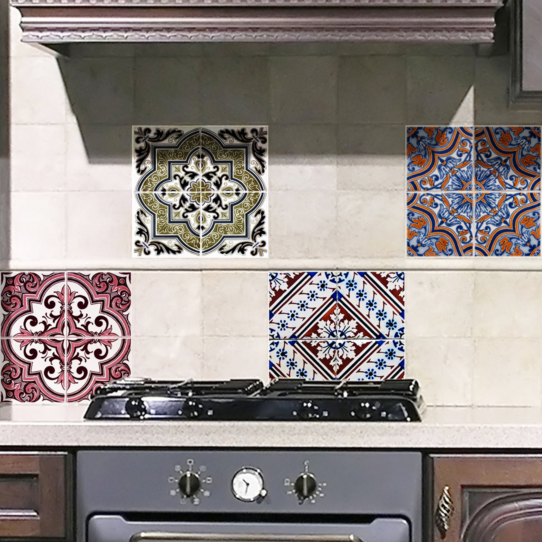 WallPops! Earth Peel and Stick Tiles Wall Decal Wayfair