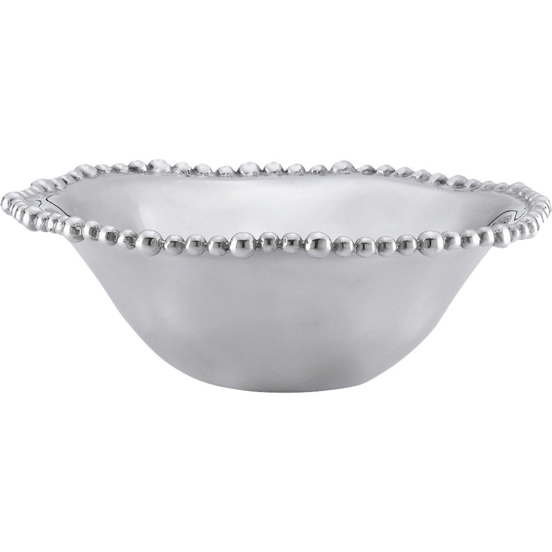 Lenox Organics Bead Aluminum Alloy Beaded Serving Bowl Wayfair