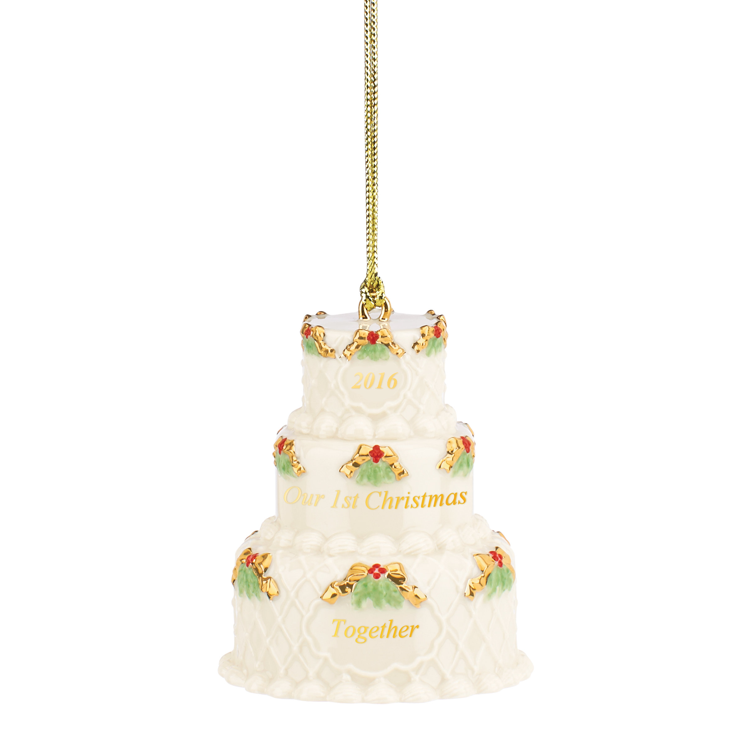 lenox 1st christmas together cake ornament wayfair lenox 1st christmas together cake ornament wayfair