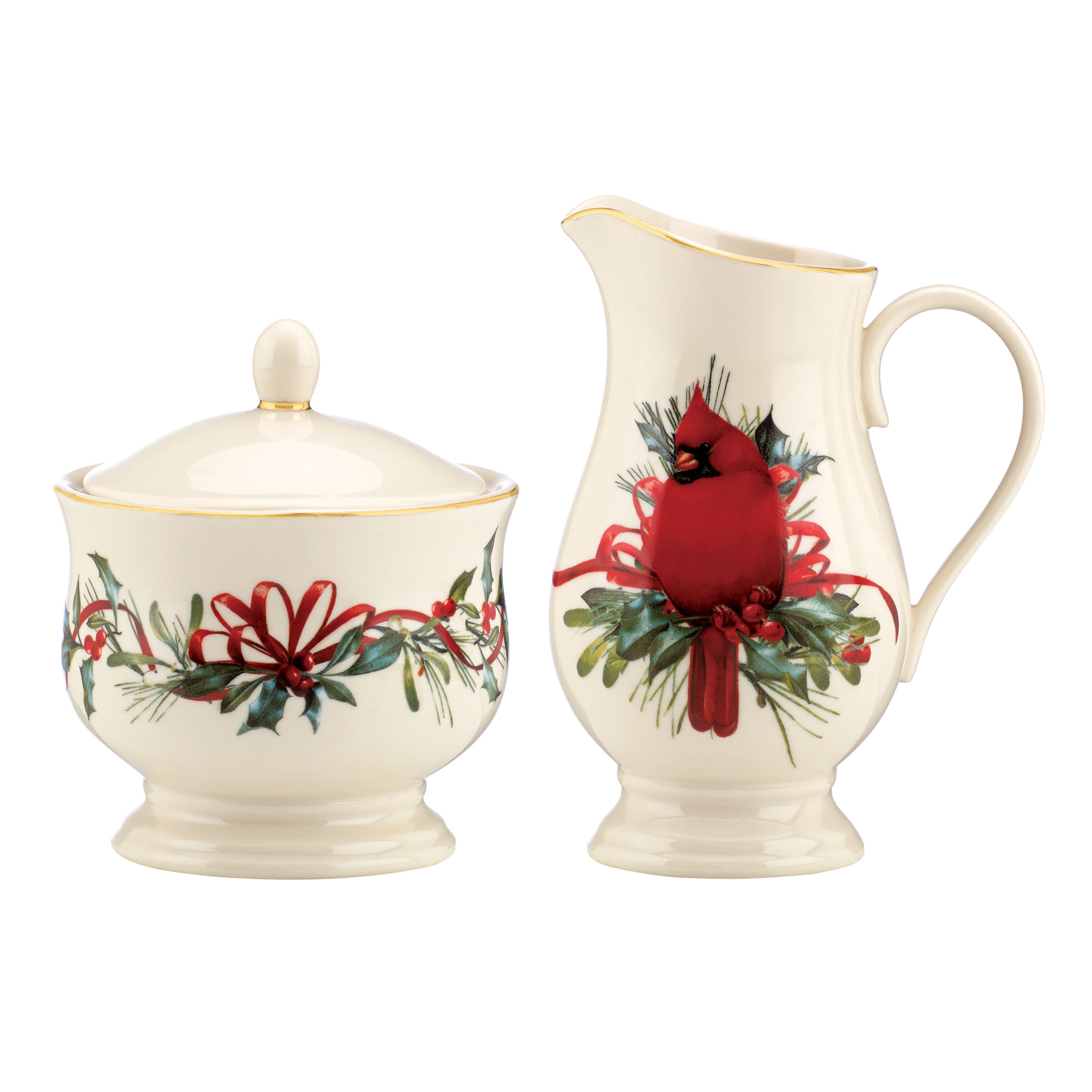 Lenox Winter Greetings Sugar and Creamer Set & Reviews Wayfair