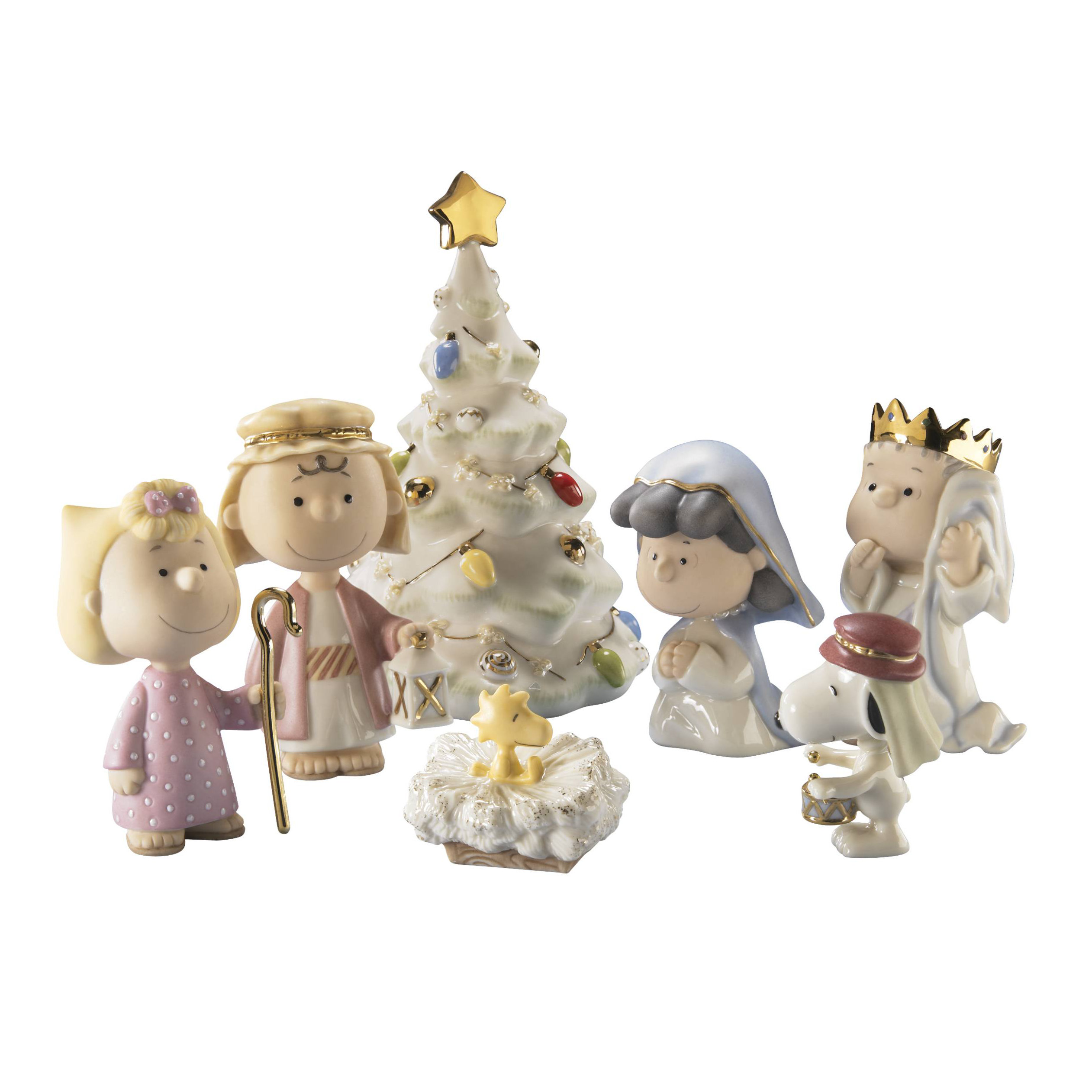 lenox peanuts the christmas pageant figurine set by lenox lenox peanuts the christmas pageant figurine set by lenox