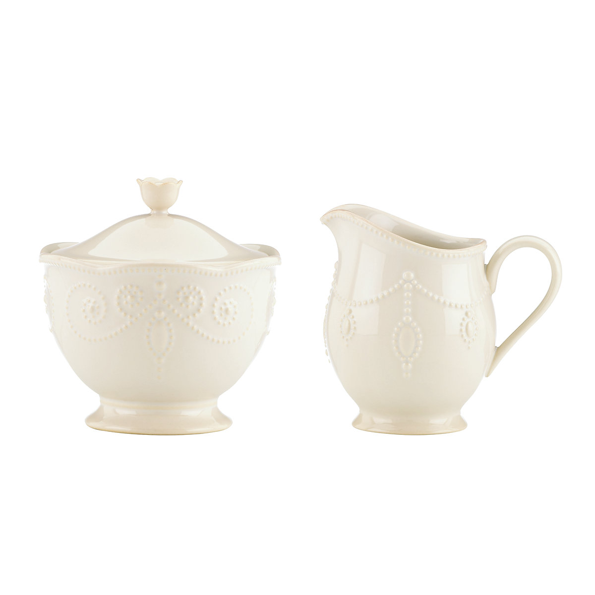Lenox French Perle Sugar and Creamer Set & Reviews Wayfair