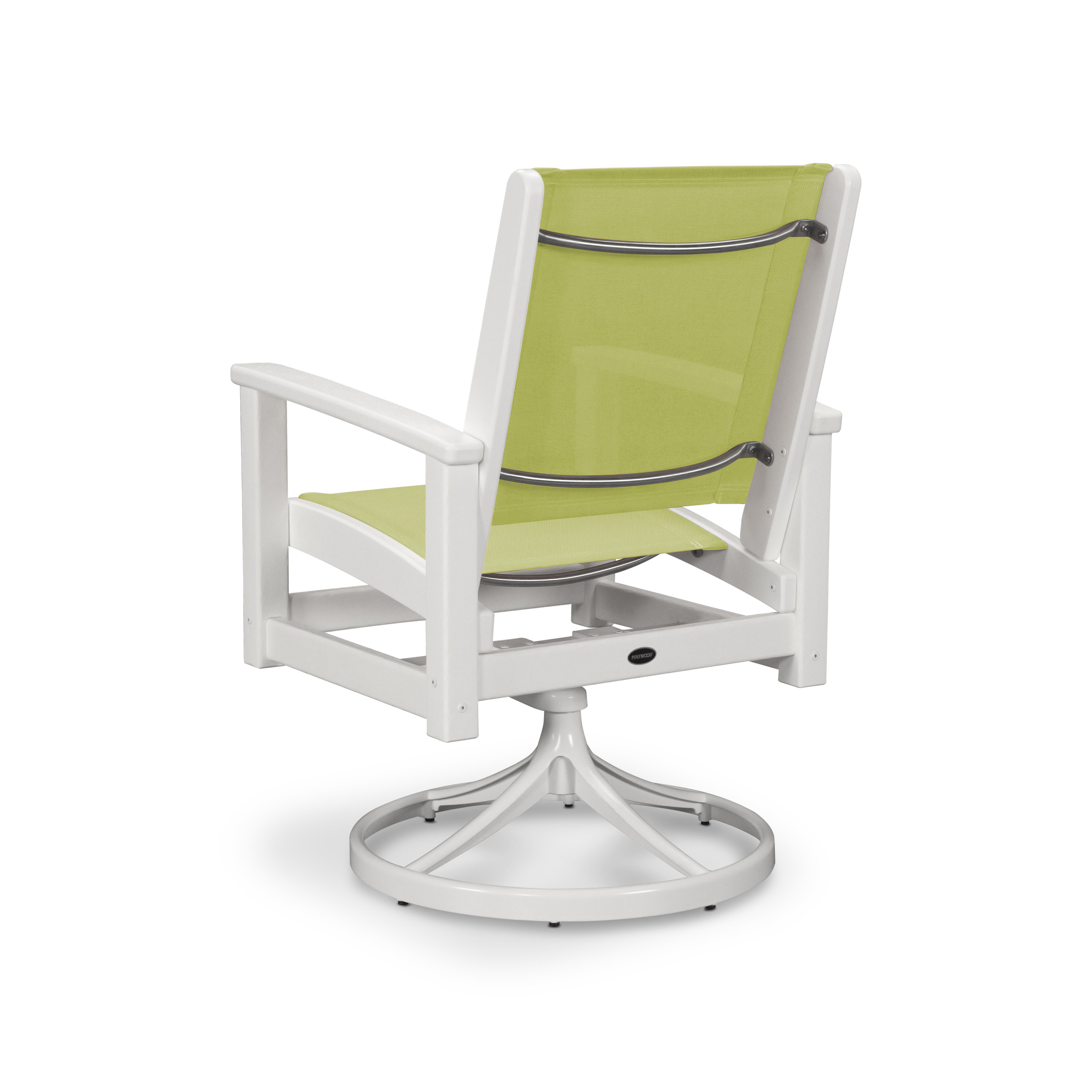 POLYWOOD® Coastal Swivel Rocking Chair | Wayfair