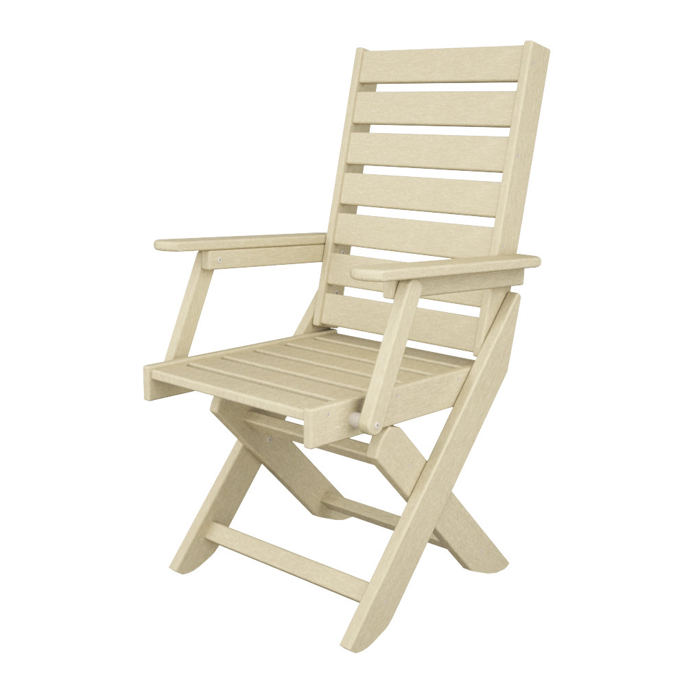 POLYWOOD® Captain Dining Arm Chair Wayfair