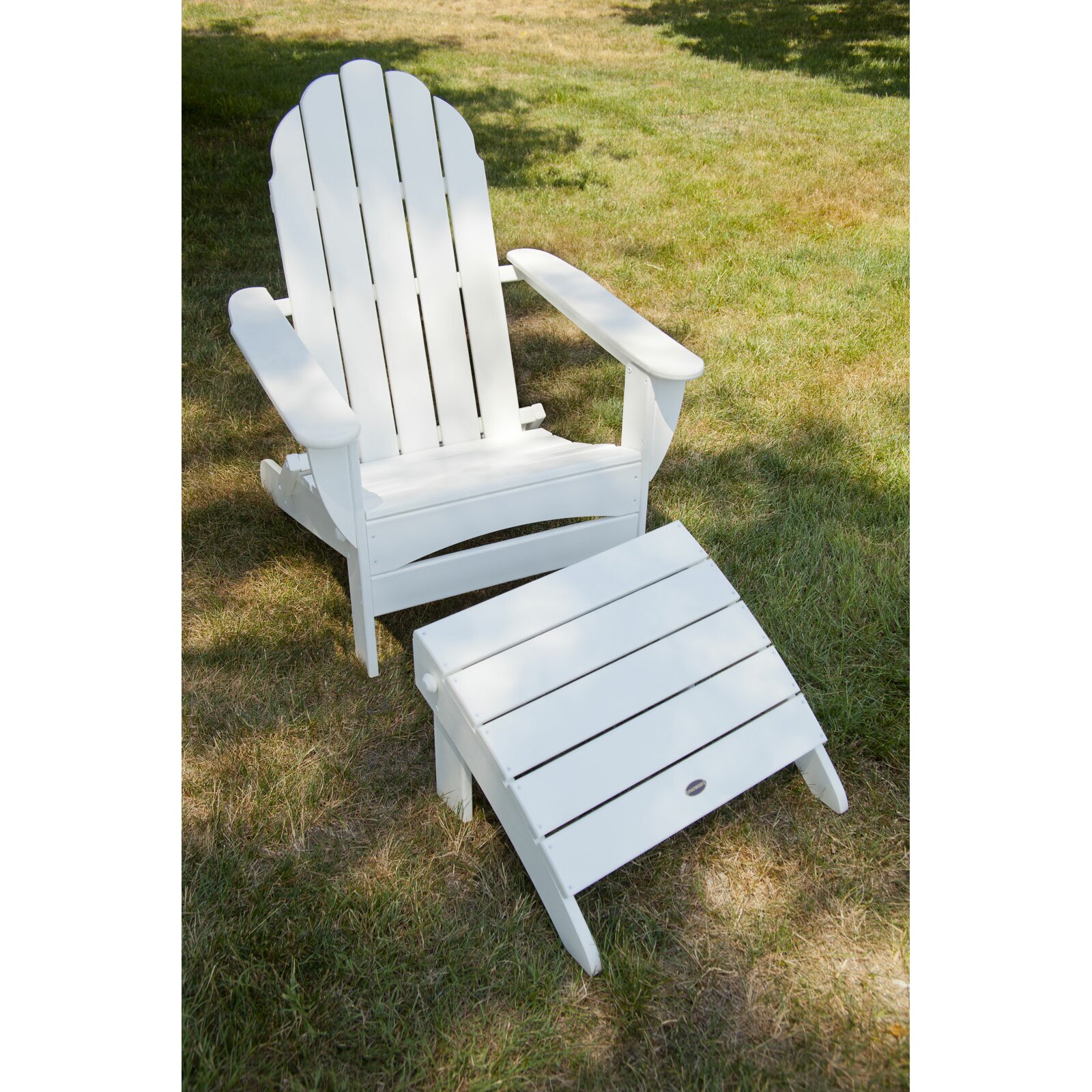  Patio Furniture Plastic Adirondack Chairs POLYWOOD® SKU: PO1530