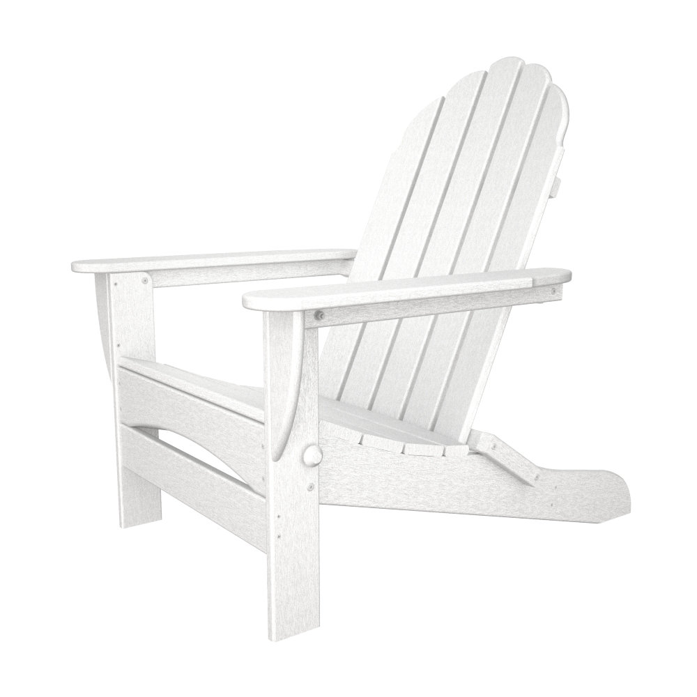POLYWOOD® Classic Oversized Curveback Adirondack & Reviews Wayfair