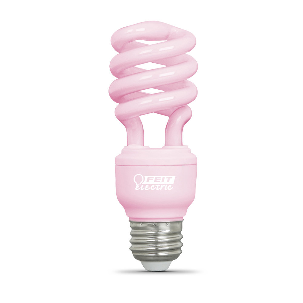 Feit Electric 60W Pink Fluorescent Light Bulb & Reviews | Wayfair