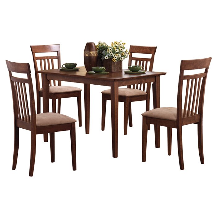 Wildon Home ® West Hollywood 5 Piece Dining Set & Reviews | Wayfair