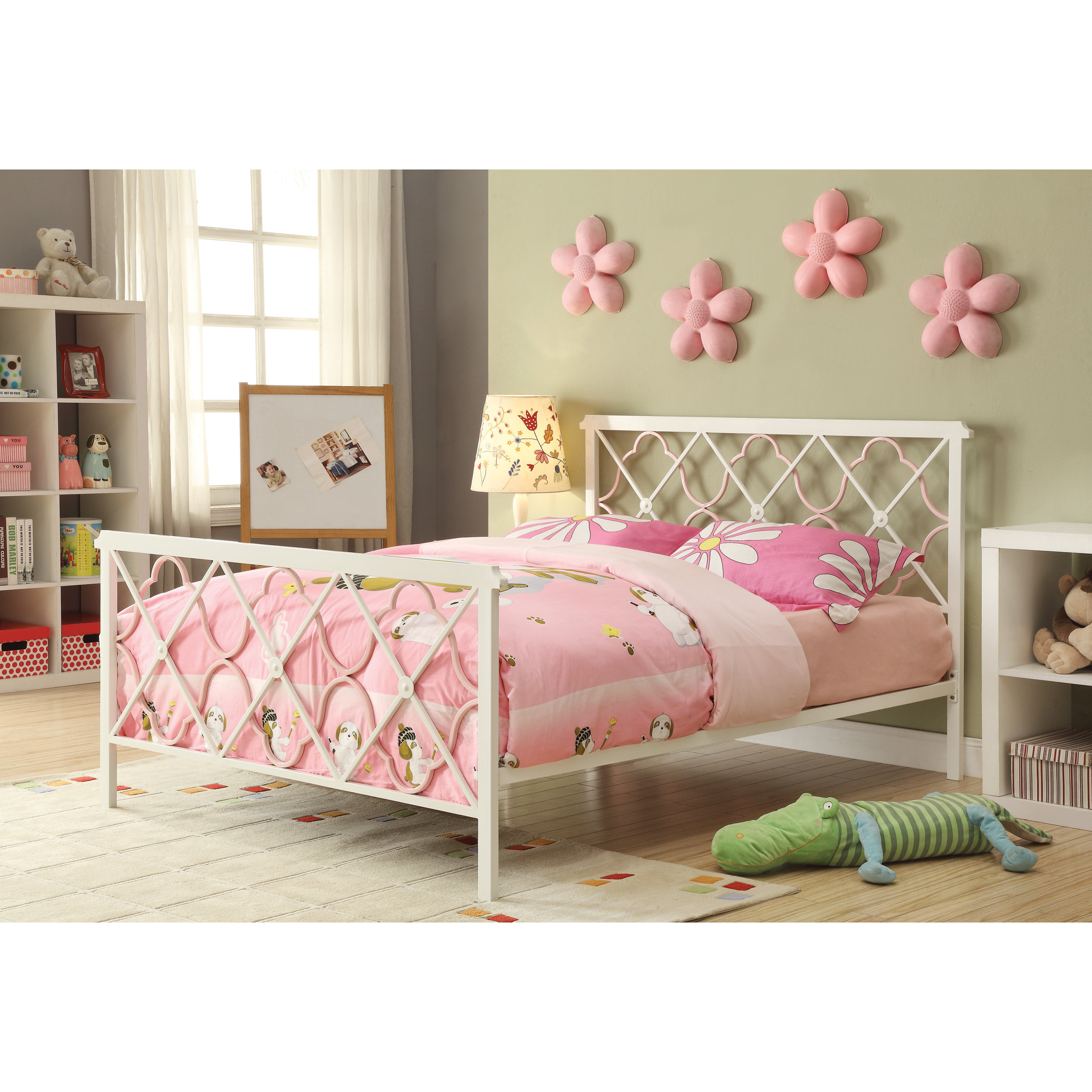 Wildon Home ® Wrought Iron Bed & Reviews Wayfair