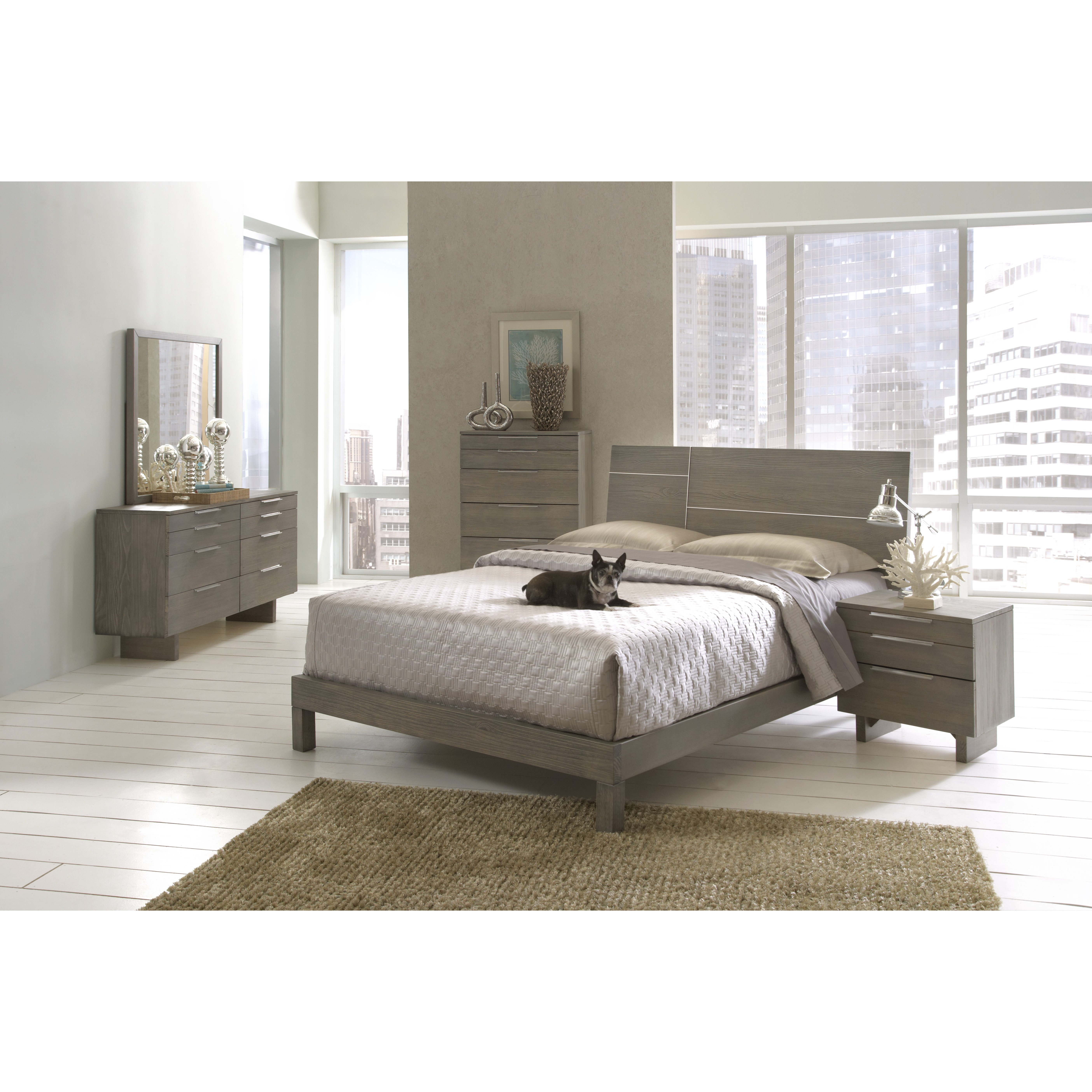 Wildon Home  Violet Platform  Customizable Bedroom Set 