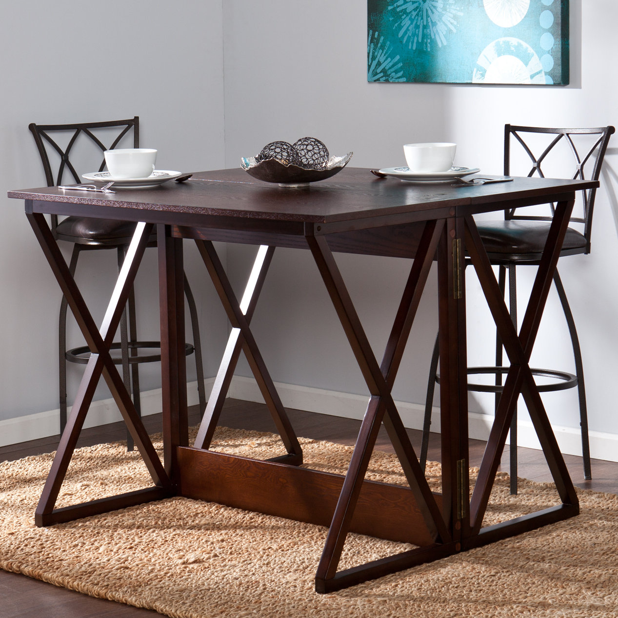 Wildon Home ® Keraton Counter Height Extendable Dining Table & Reviews ...