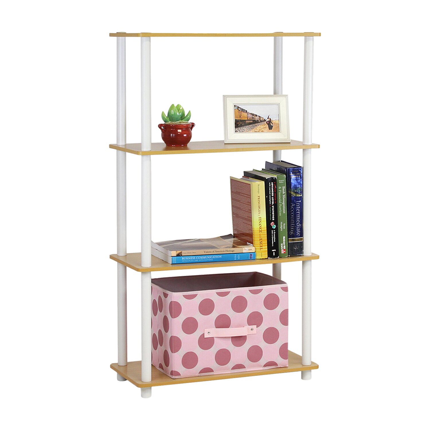 Wildon Home 43 Etagere Bookcase Reviews Wayfair   43.7%2522%2B%2BBookcase 