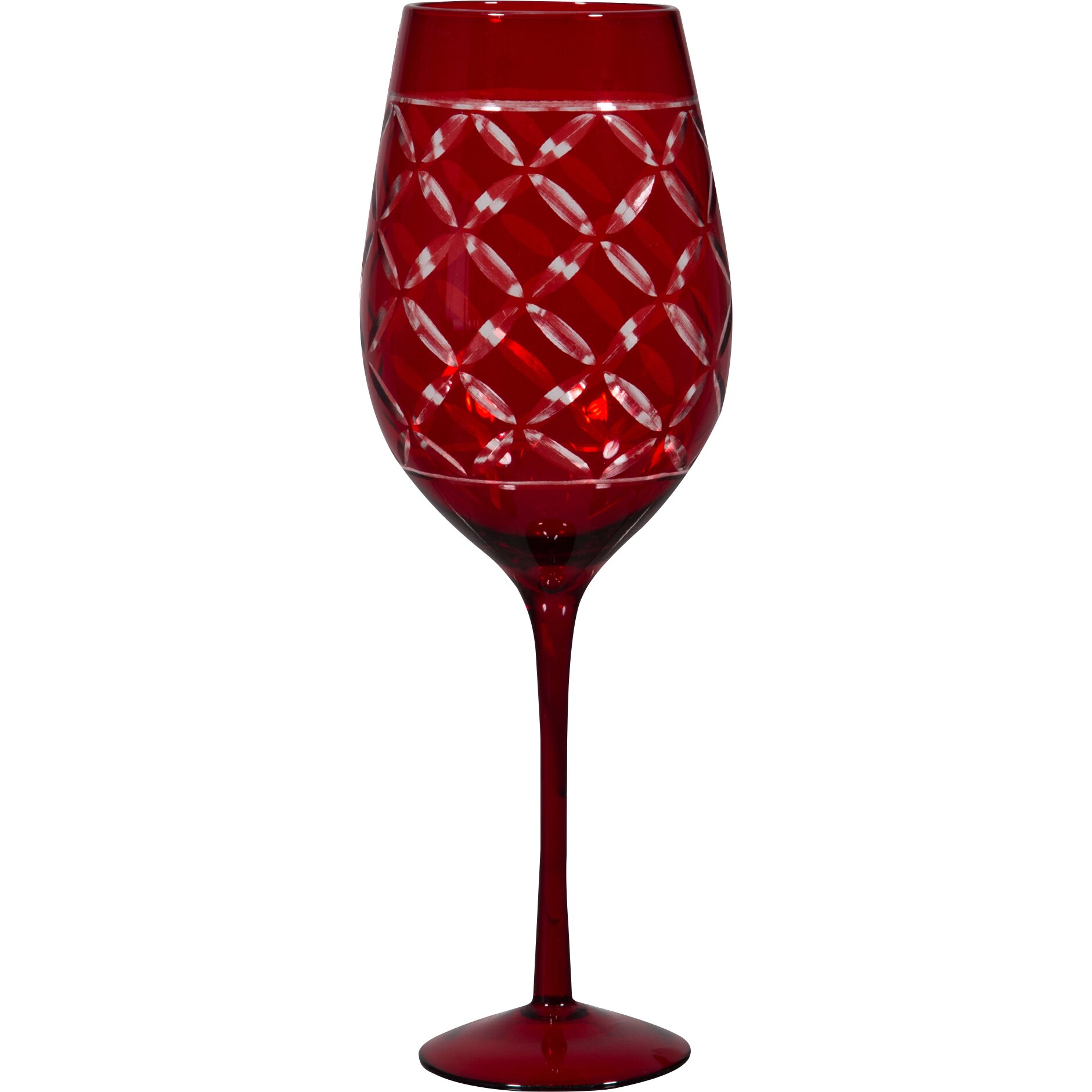 Home Essentials and Beyond 12 oz. Red Wine Glass & Reviews | Wayfair