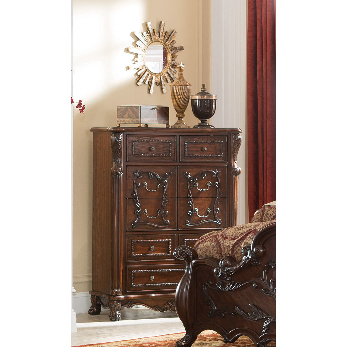 Wildon Home ® Abigail 10 Drawer Gentleman's Chest Wayfair