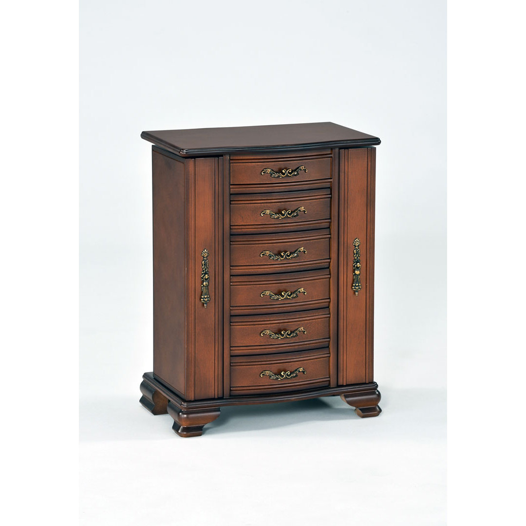 Wildon Home ® 15" Table Top Jewelry Armoire with Mirror & Reviews Wayfair