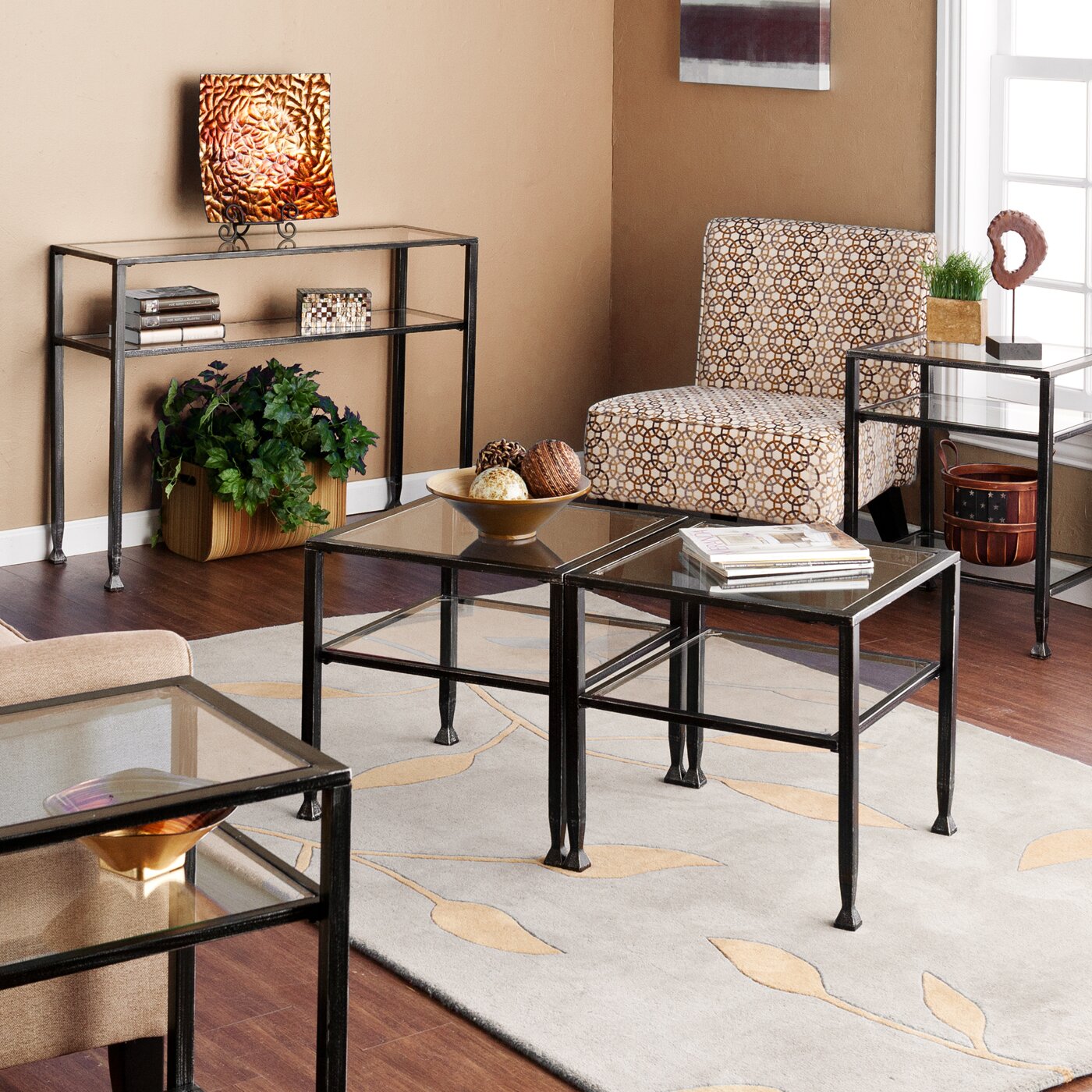 Wildon Home Hancock 5 Piece Coffee Table Set & Reviews