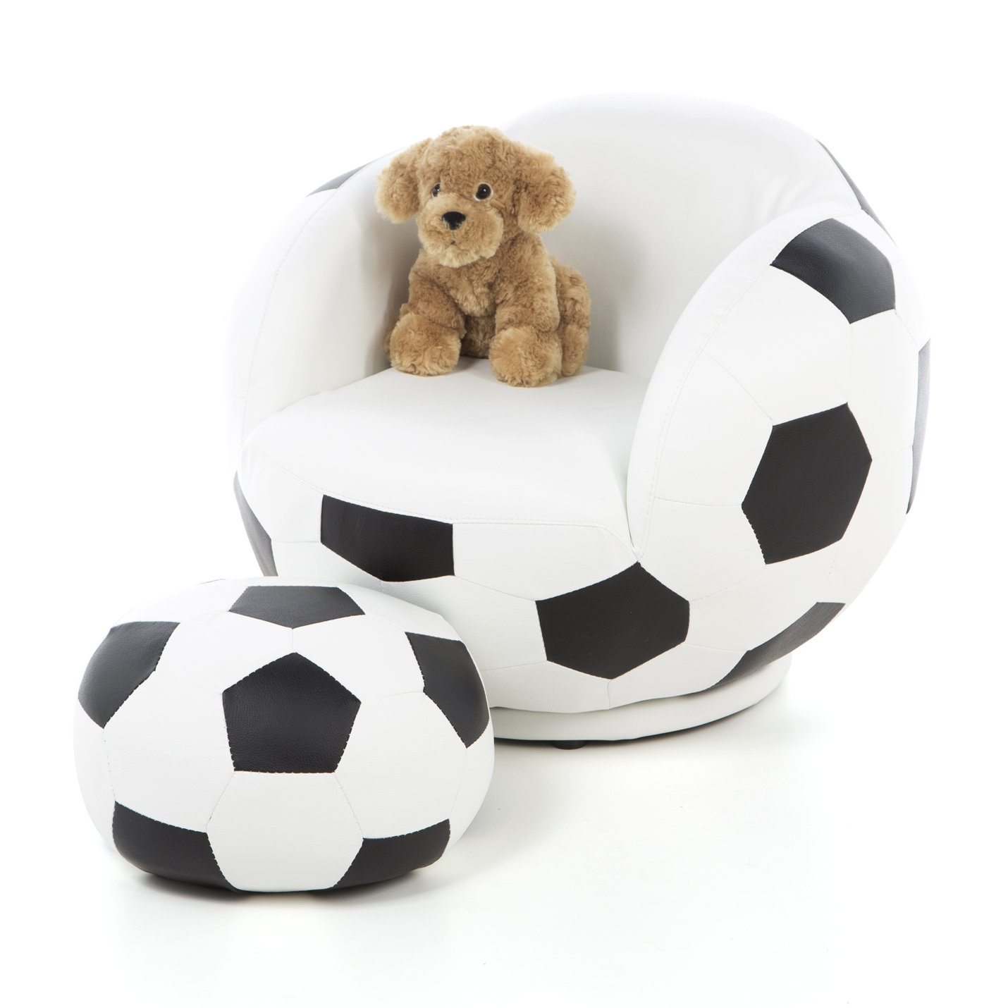 Wildon Home ® Soccer Ball Kids Novelty Chair and Ottoman & Reviews