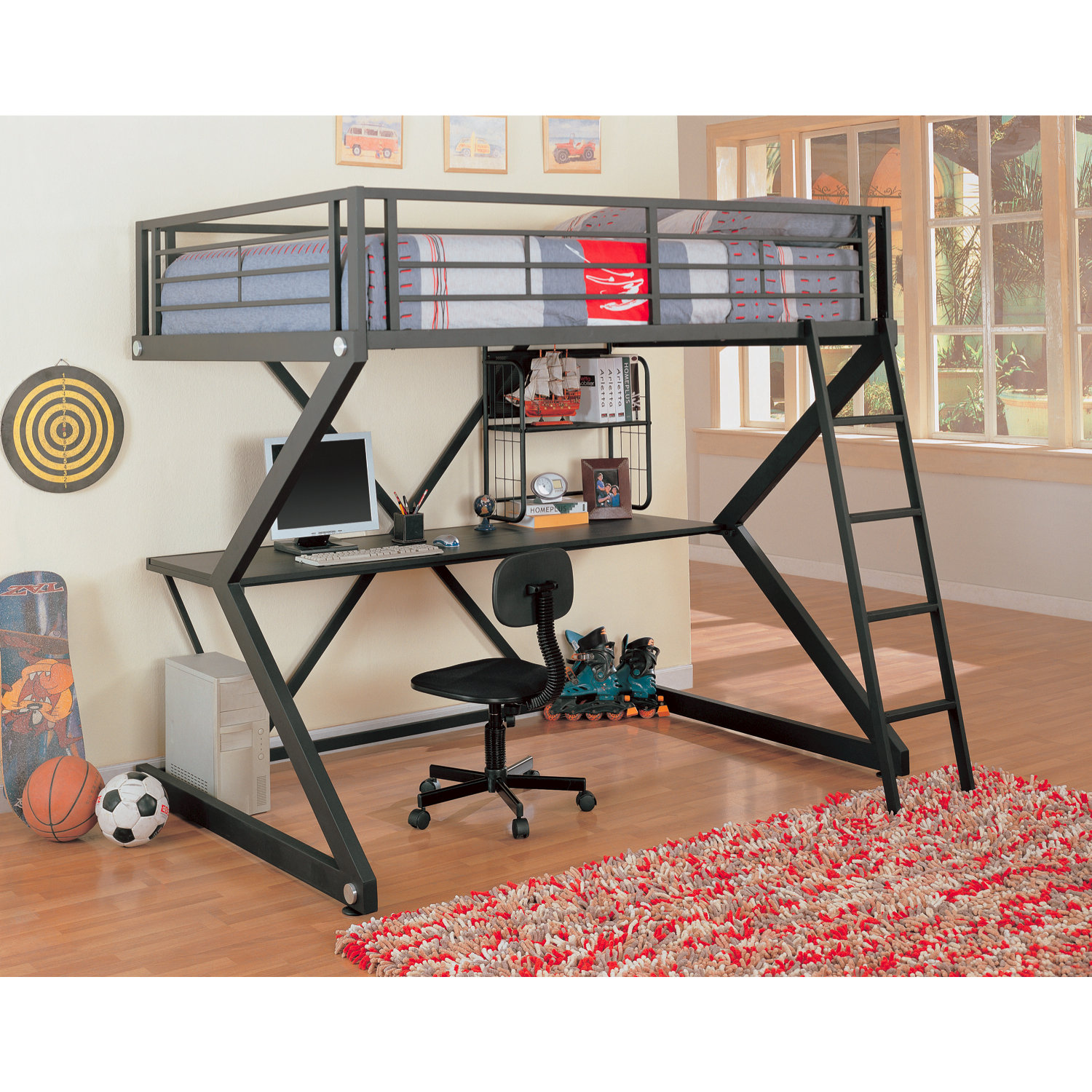 Wildon Home ® Drew Full Loft Bed & Reviews Wayfair