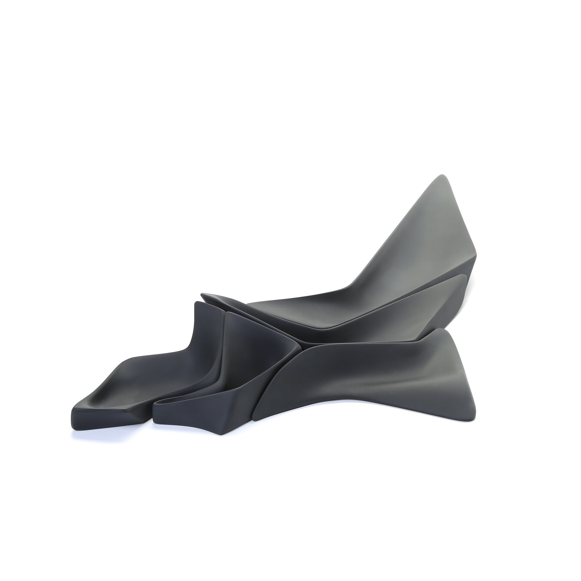 Alessi Niche Centerpiece with Interposable Elements by Zaha Hadid ...