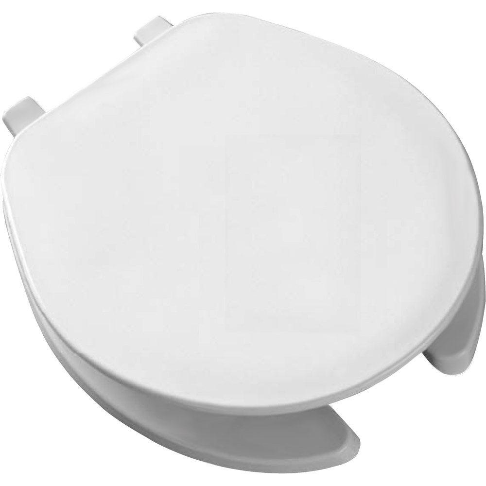 Bemis Open Front Solid Plastic Round Toilet Seat & Reviews Wayfair