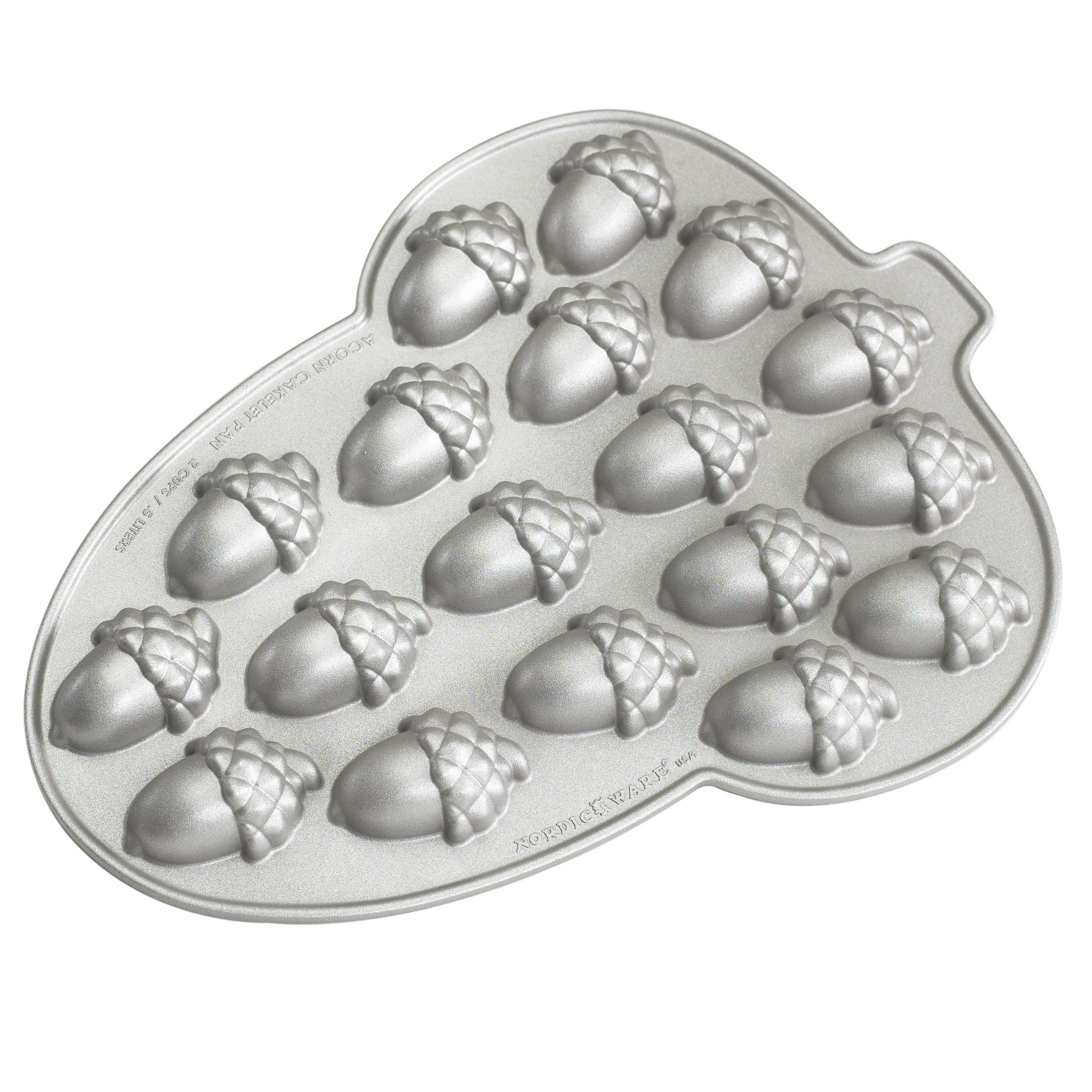 Nordic Ware Acorn Cakelet Pan & Reviews Wayfair