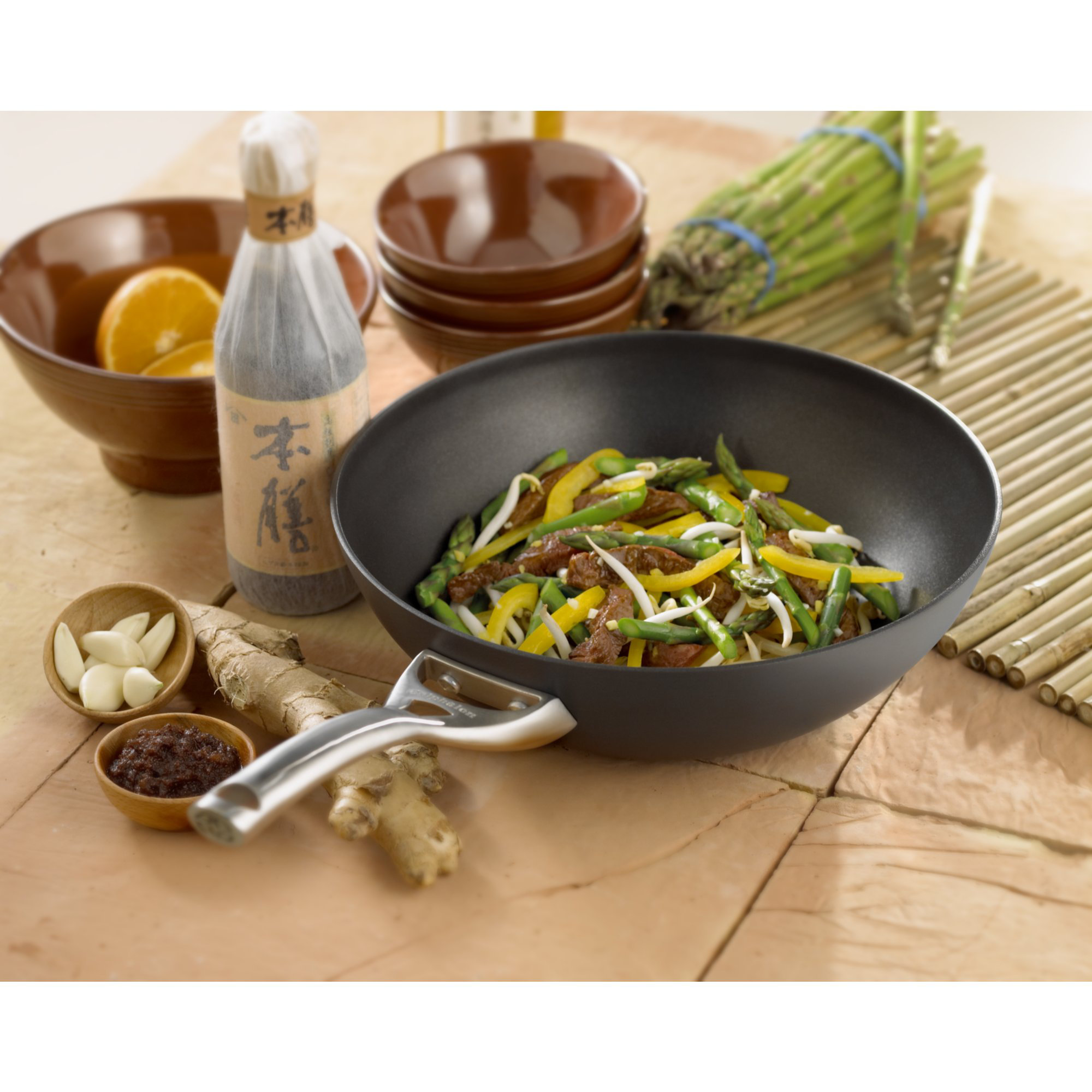 Calphalon Contemporary Nonstick 10" Stir Fry Wok & Reviews Wayfair