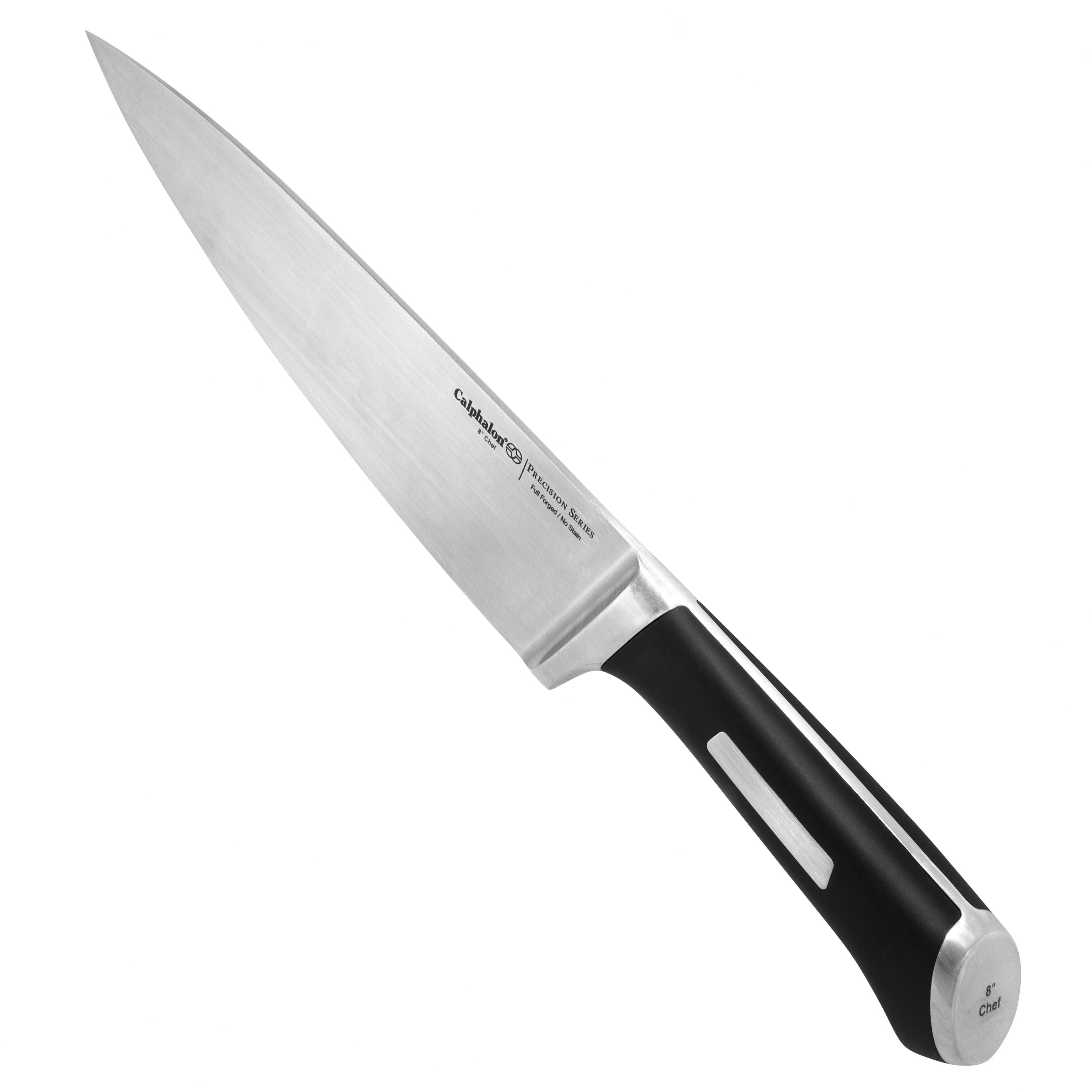 Calphalon Calphalon Precision Cutlery 8 Chef S Knife In Stainless   Calphalon Calphalon Precision Cutlery 8 Chefs Knife In Stainless Steel 1834728 